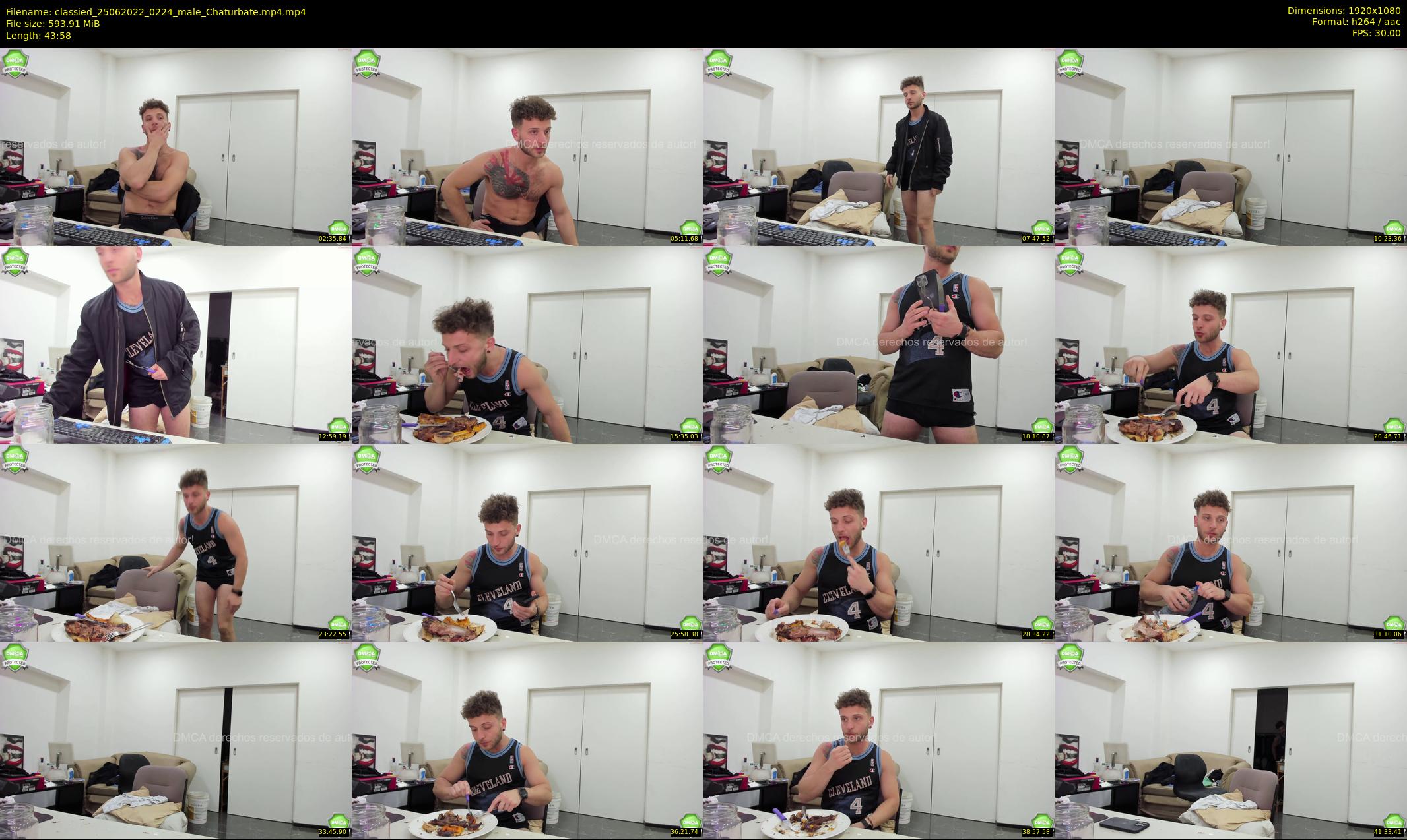 classied — 44 minute Chaturbate male cam show recording, 1080p, Jun 25, 2022