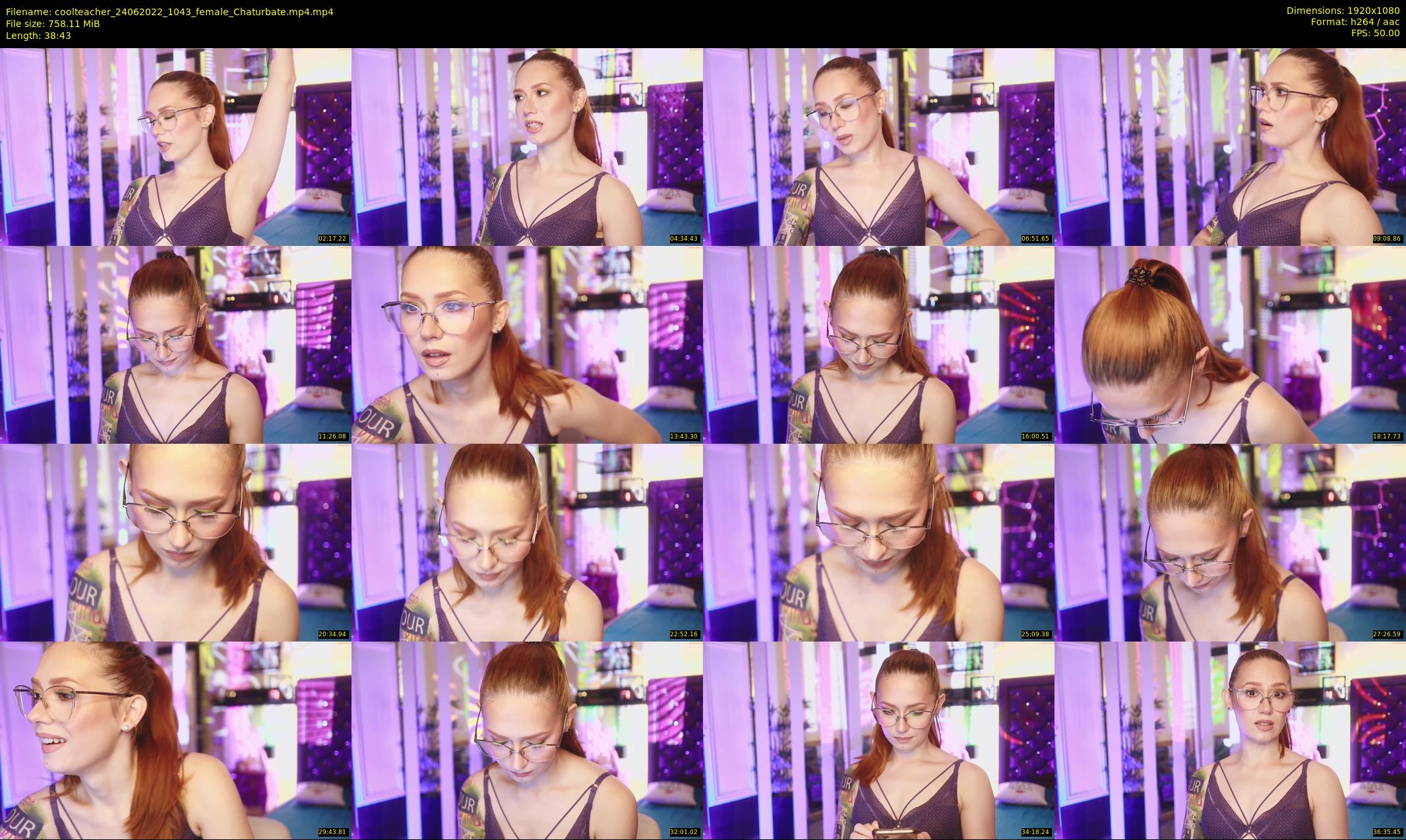 coolteacher — 39 minute Chaturbate female cam show recording, 1080p, Jun 24, 2022