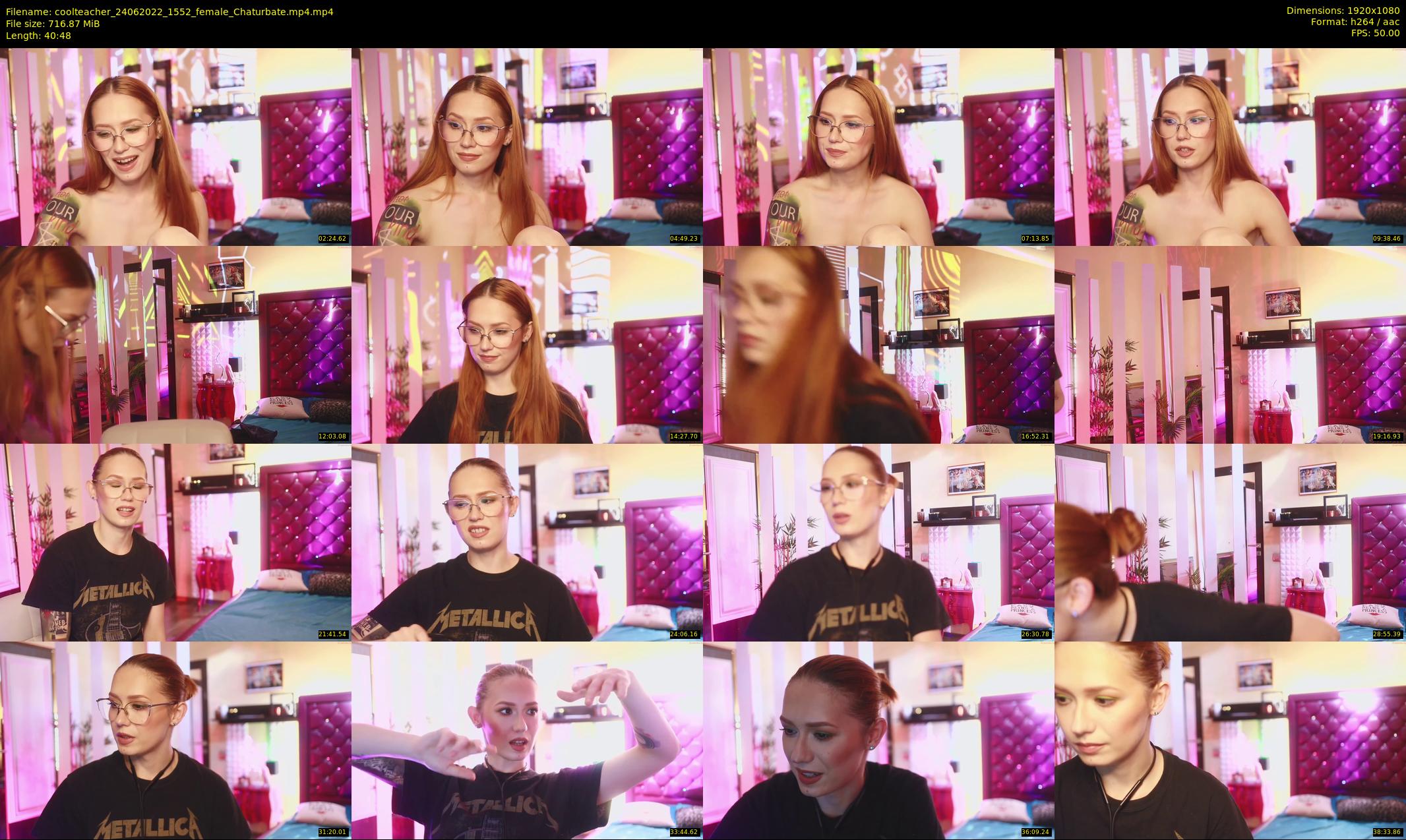 coolteacher — 41 minute Chaturbate female cam show recording, 1080p, Jun 24, 2022