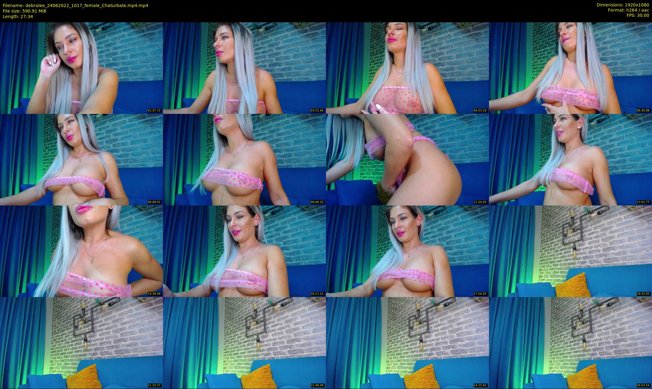 debralee — 28 minute Chaturbate female cam show recording, 1080p, Jun 24, 2022