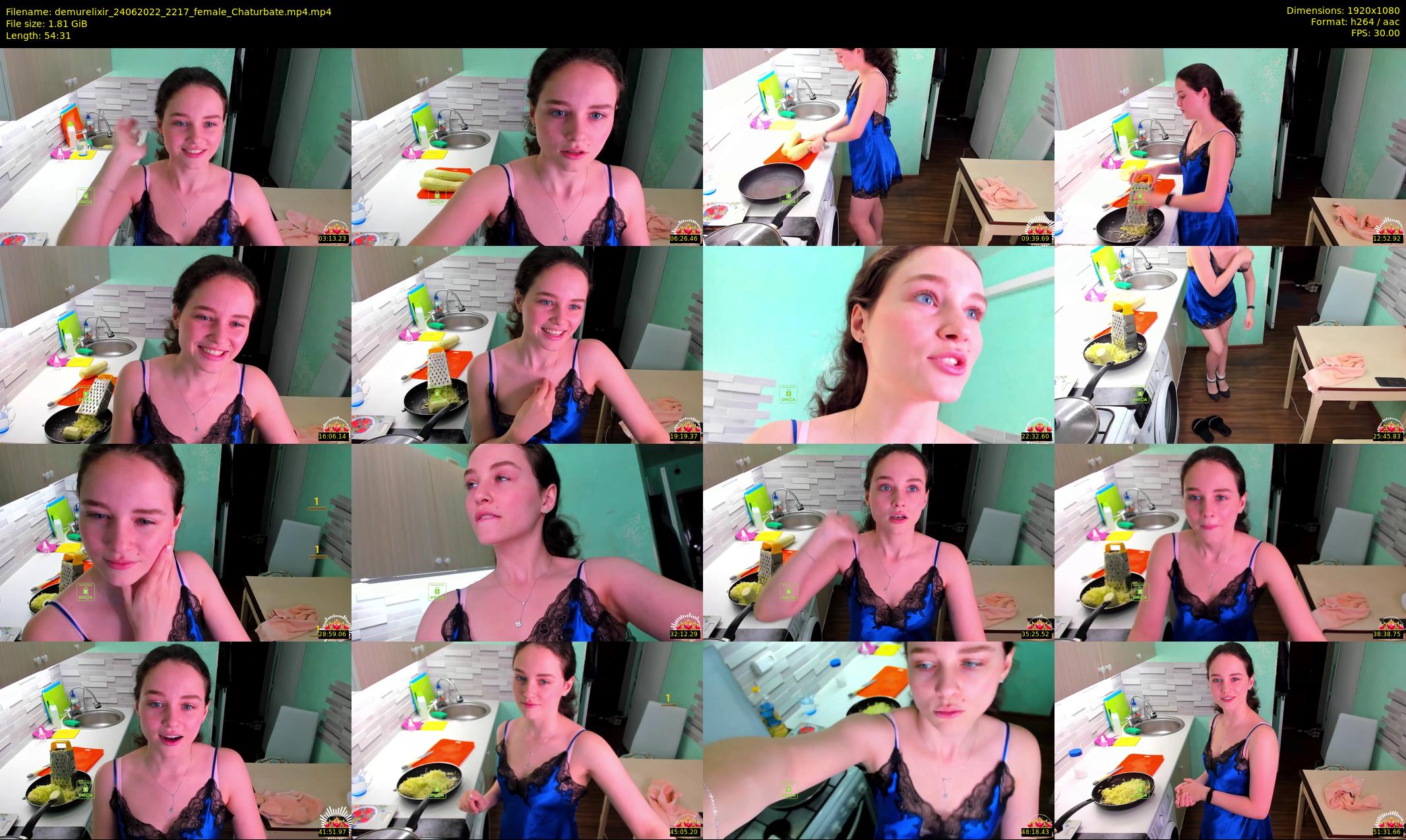demurelixir — 55 minute Chaturbate female cam show recording, 1080p, Jun 24, 2022