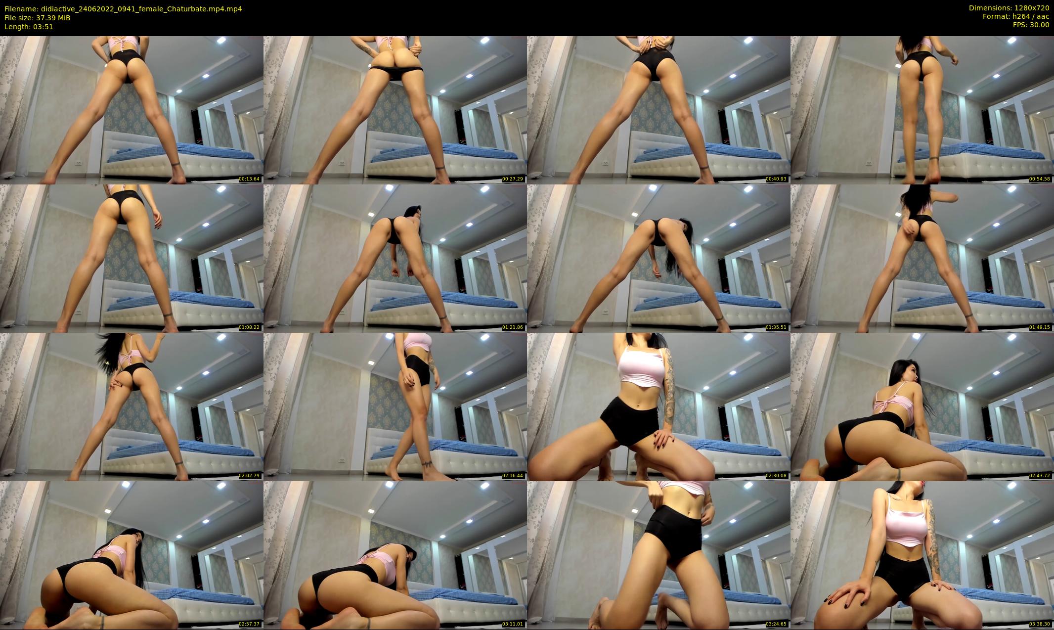didiactive — 4 minute Chaturbate female cam show recording, 720p, Jun 24, 2022