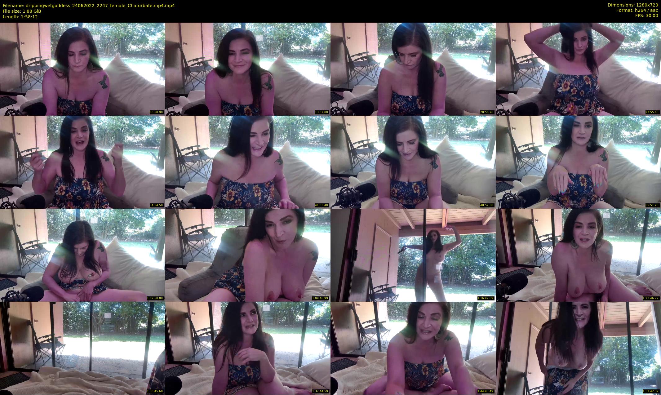 drippingwetgoddess — 119 minute Chaturbate female cam show recording, 720p, Jun 24, 2022