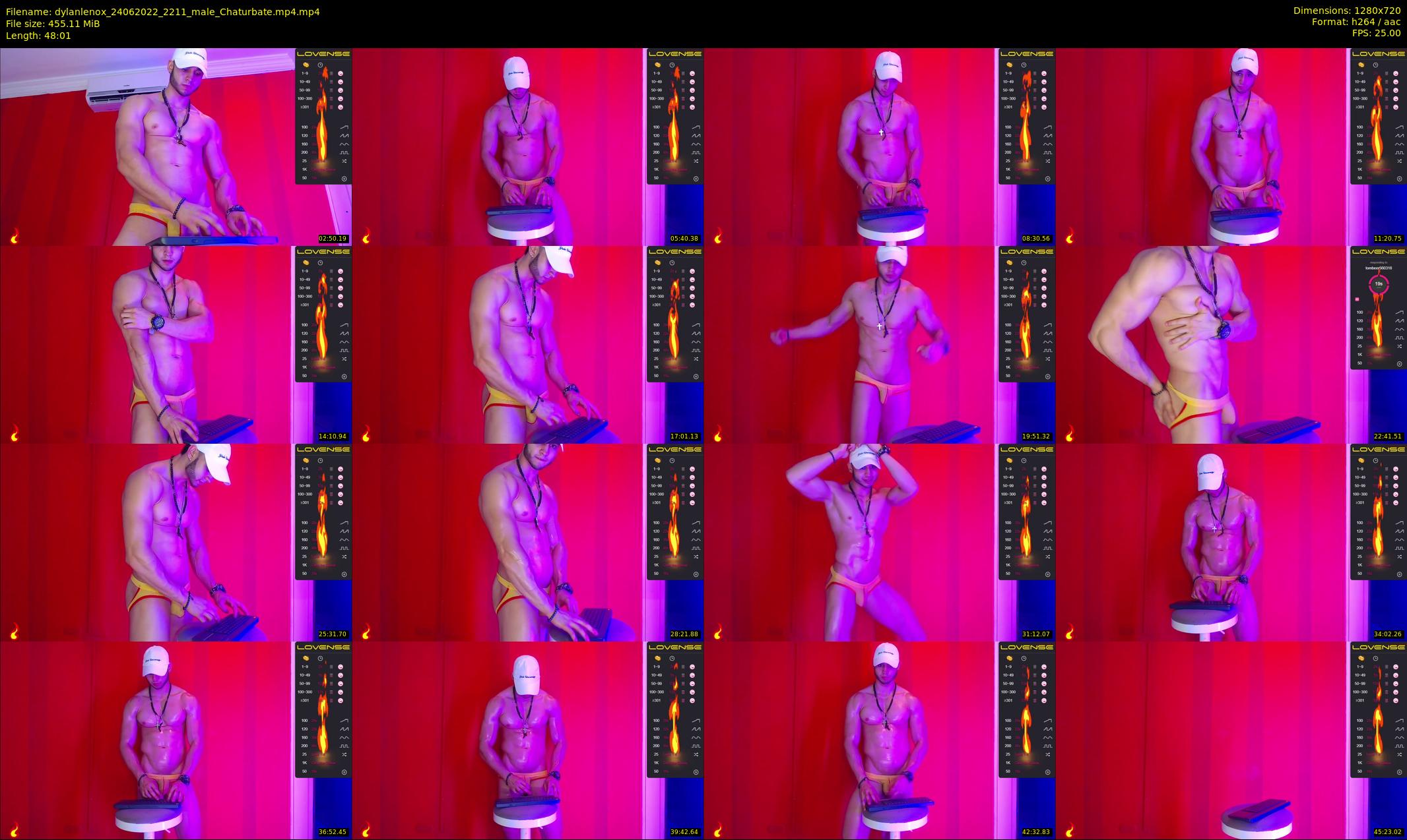 dylanlenox — 49 minute Chaturbate male cam show recording, 720p, Jun 24, 2022