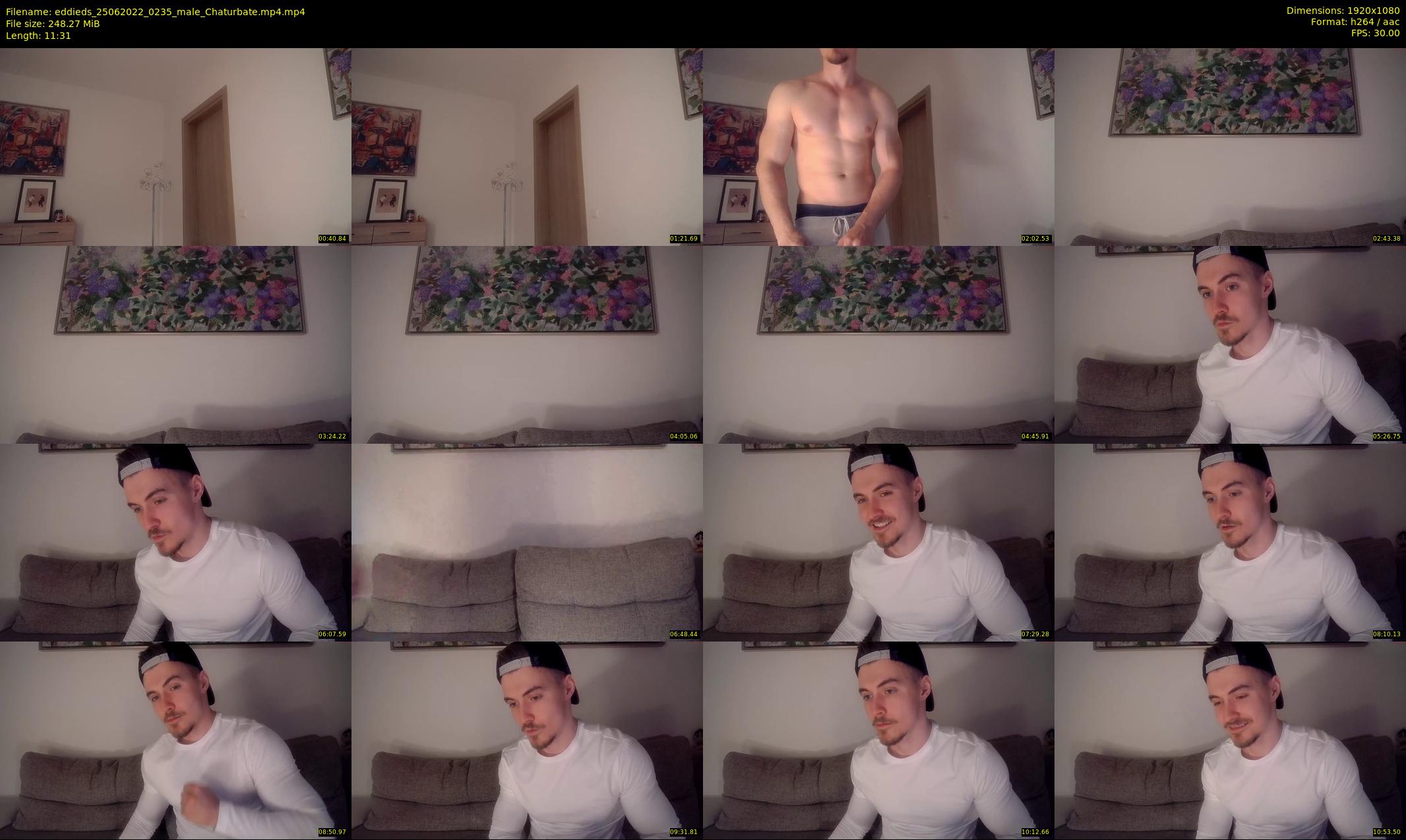 eddieds — 12 minute Chaturbate male cam show recording, 1080p, Jun 25, 2022