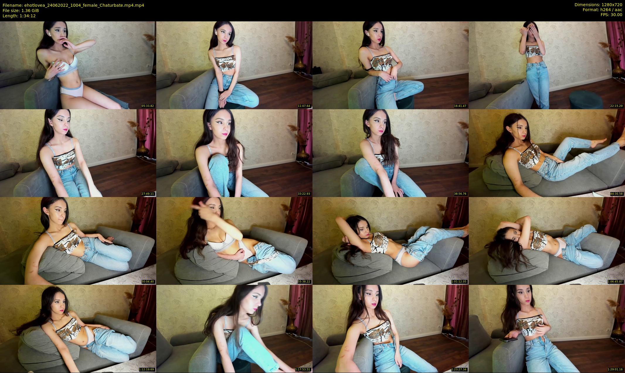 ehotlovea — 95 minute Chaturbate female cam show recording, 720p, Jun 24, 2022