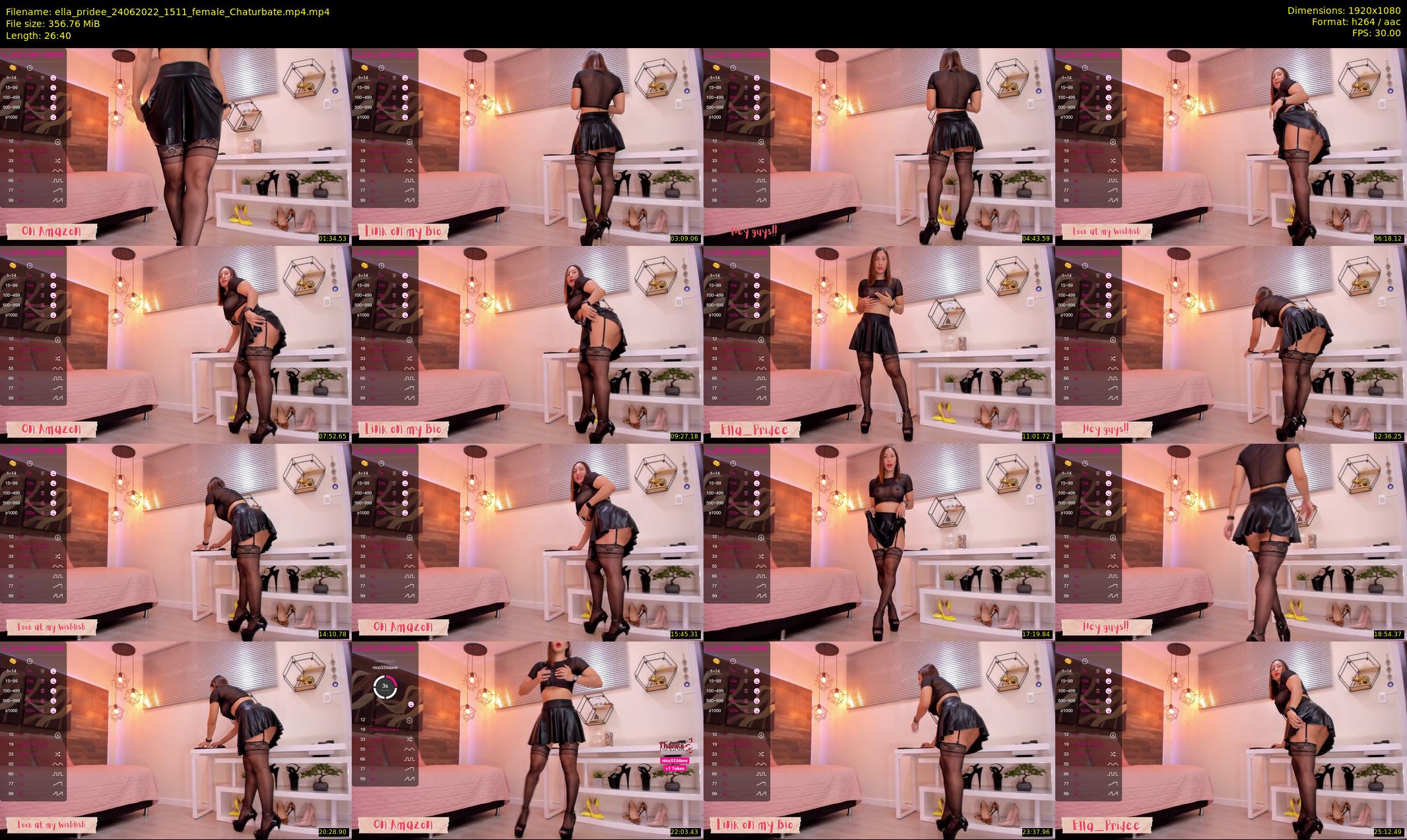 ella_pridee — 27 minute Chaturbate female cam show recording, 1080p, Jun 24, 2022