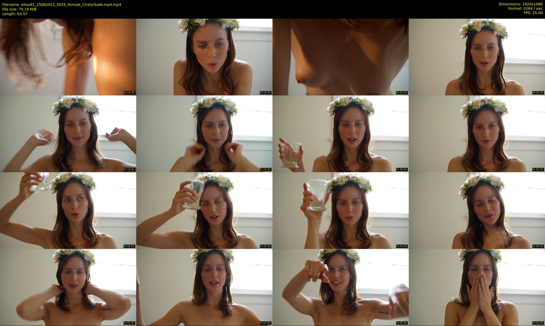 ellaa91 — 4 minute Chaturbate female cam show recording, 1080p, Jun 25, 2022