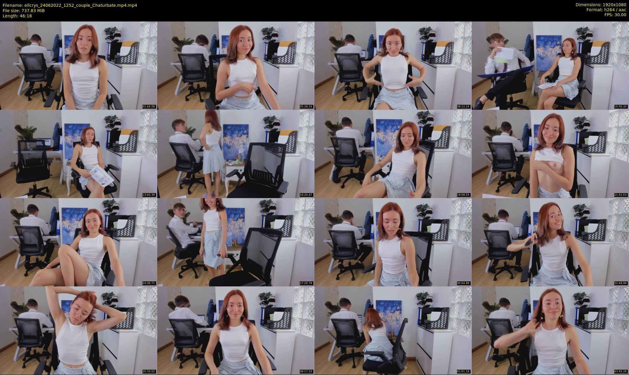 ellcrys — 47 minute Chaturbate couple cam show recording, 1080p, Jun 24, 2022