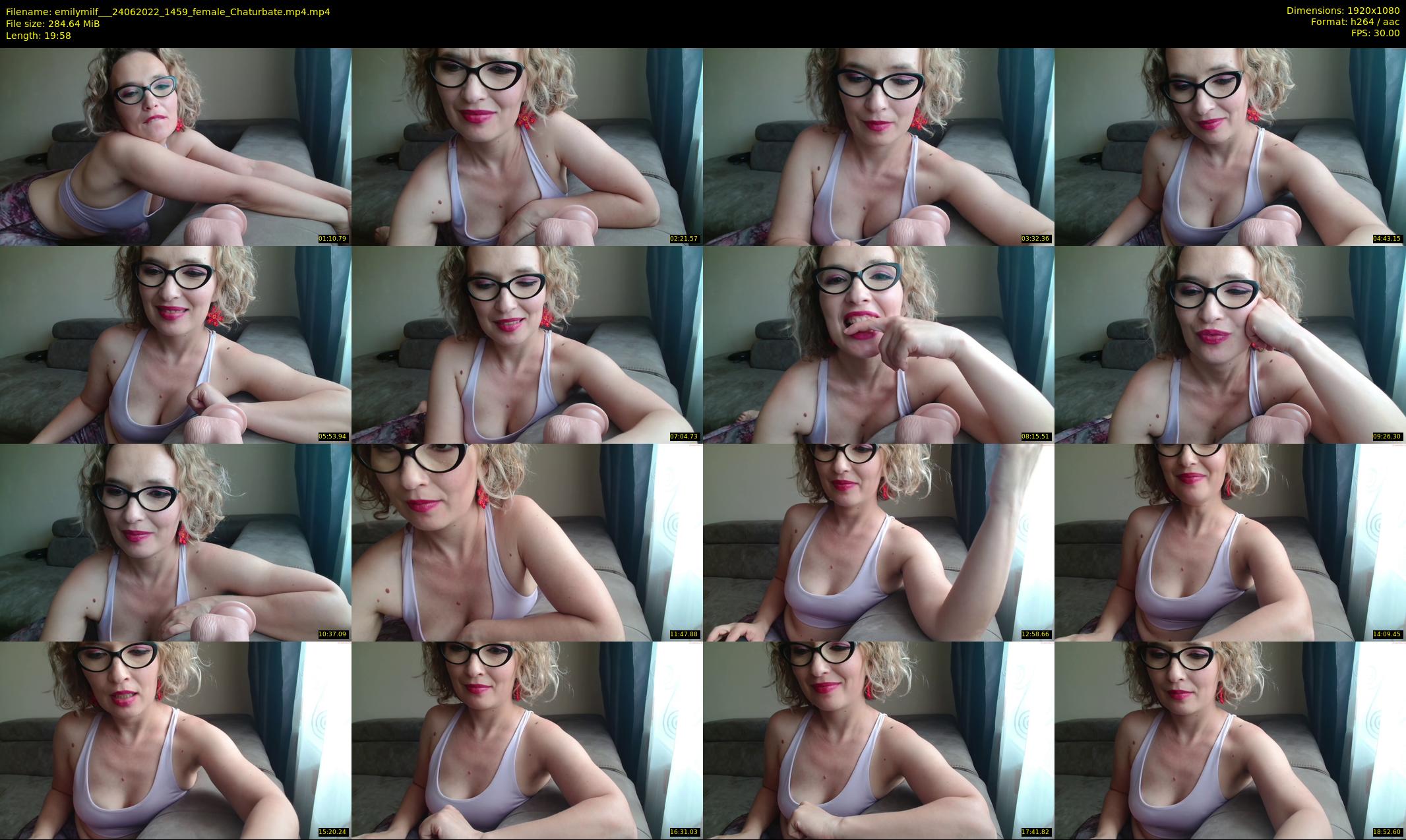 emilymilf__ — 20 minute Chaturbate female cam show recording, 1080p, Jun 24, 2022