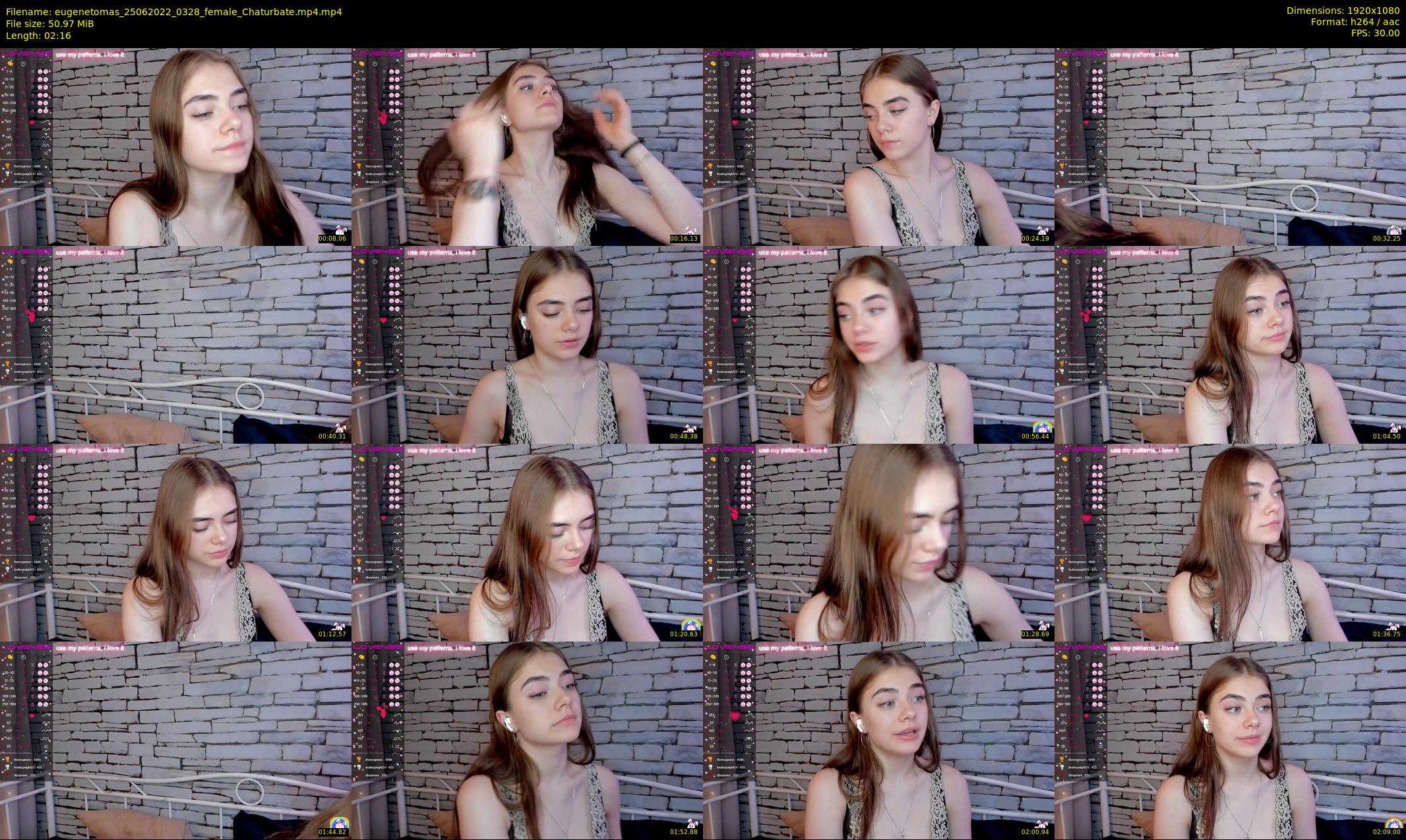 eugenetomas — 3 minute Chaturbate couple cam show recording, 1080p, Jun 25, 2022