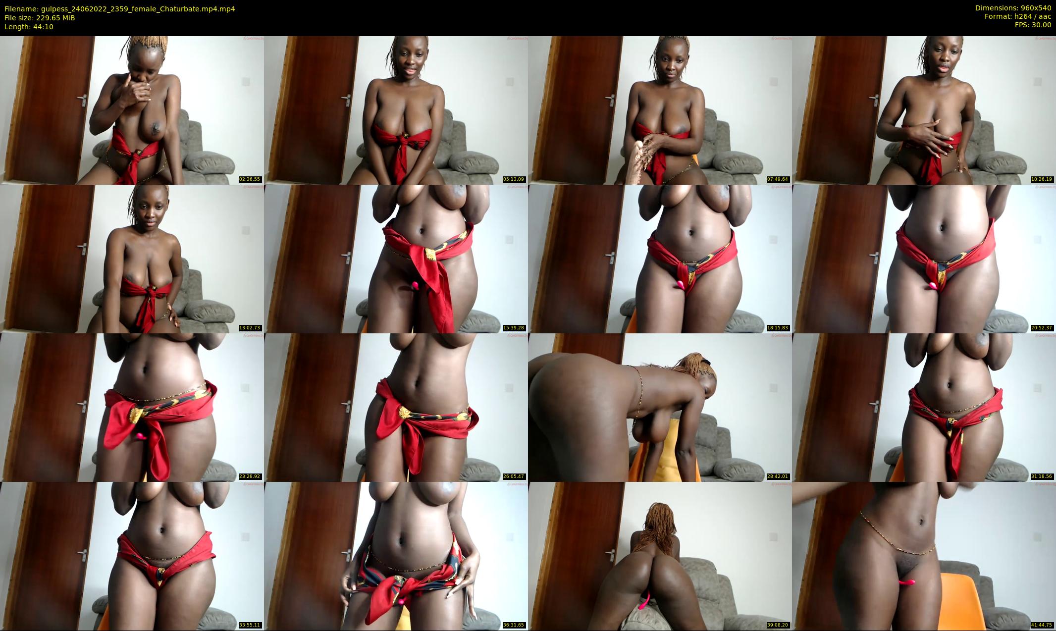 gulpess — 45 minute Chaturbate female cam show recording, 480p, Jun 24, 2022