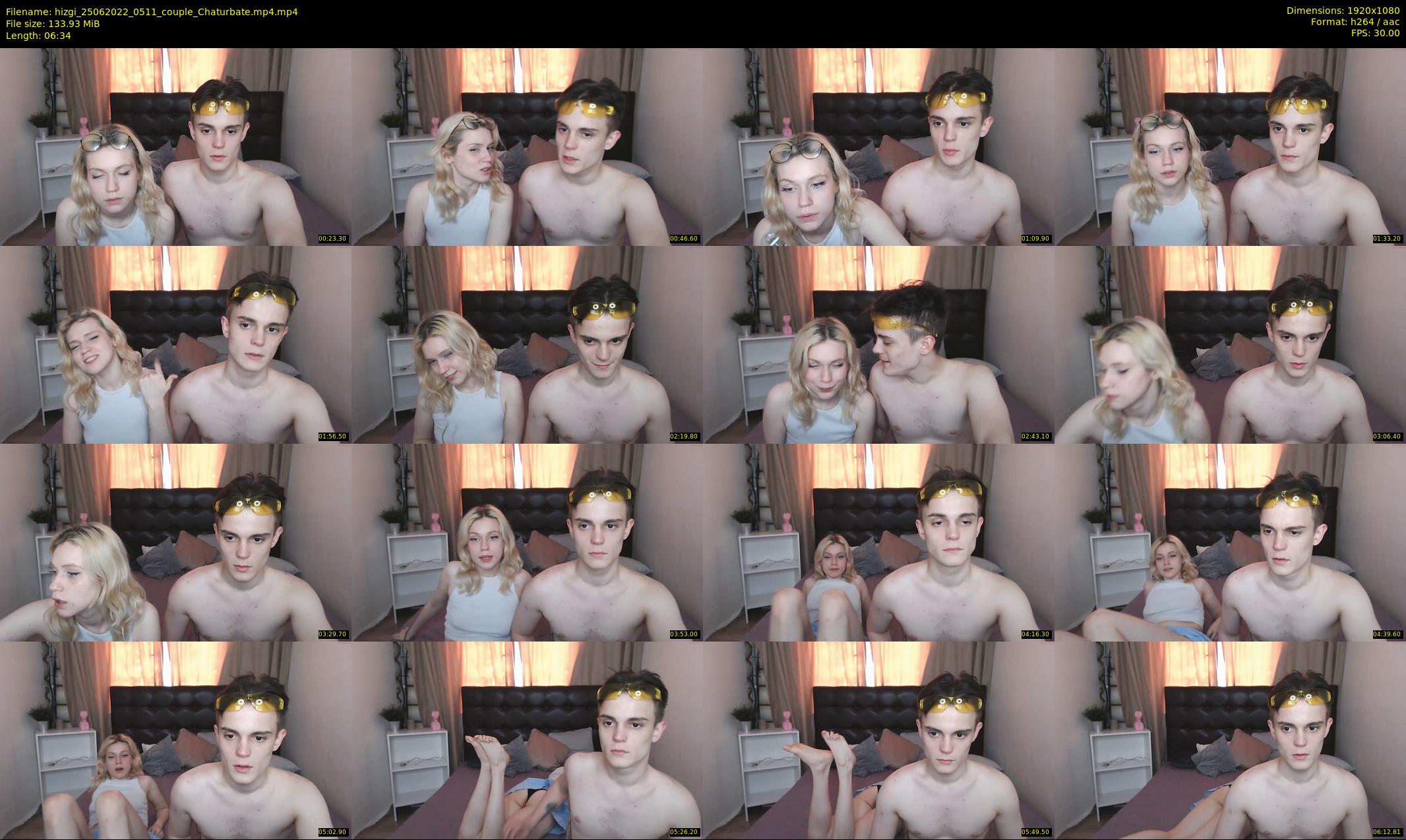 hizgi — 7 minute Chaturbate couple cam show recording, 1080p, Jun 25, 2022