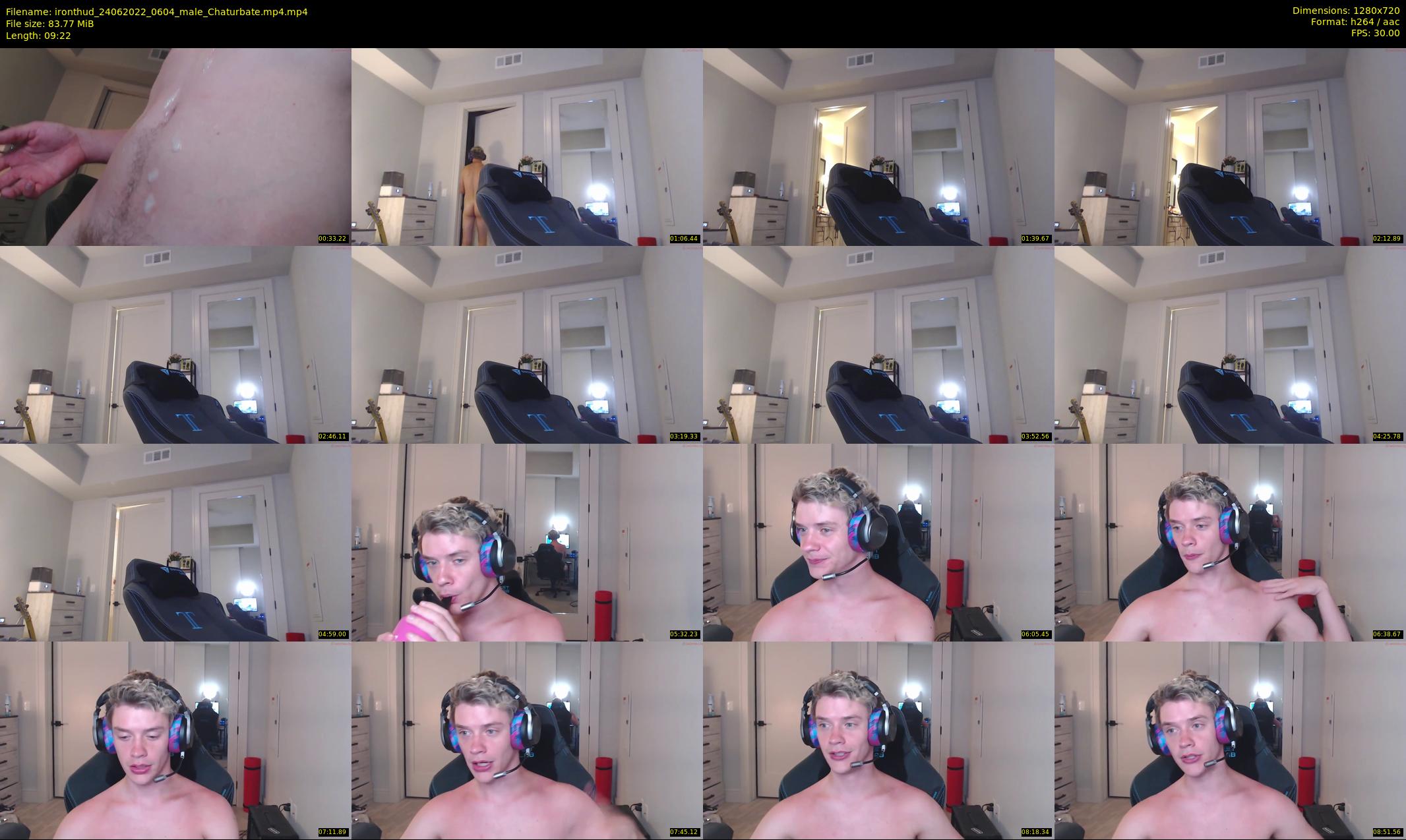 ironthud — 10 minute Chaturbate male cam show recording, 720p, Jun 24, 2022