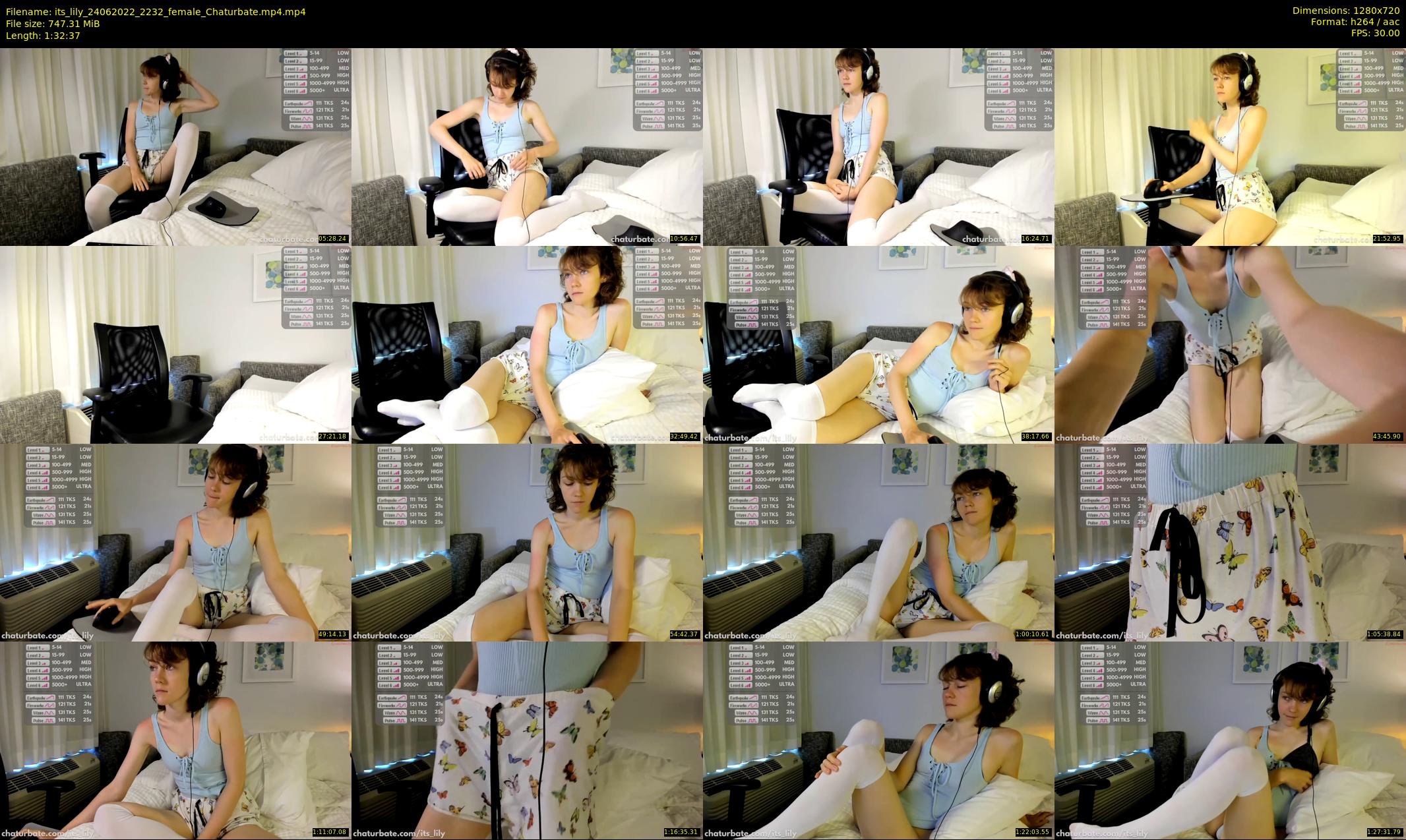 its_lily — 93 minute Chaturbate female cam show recording, 720p, Jun 24, 2022