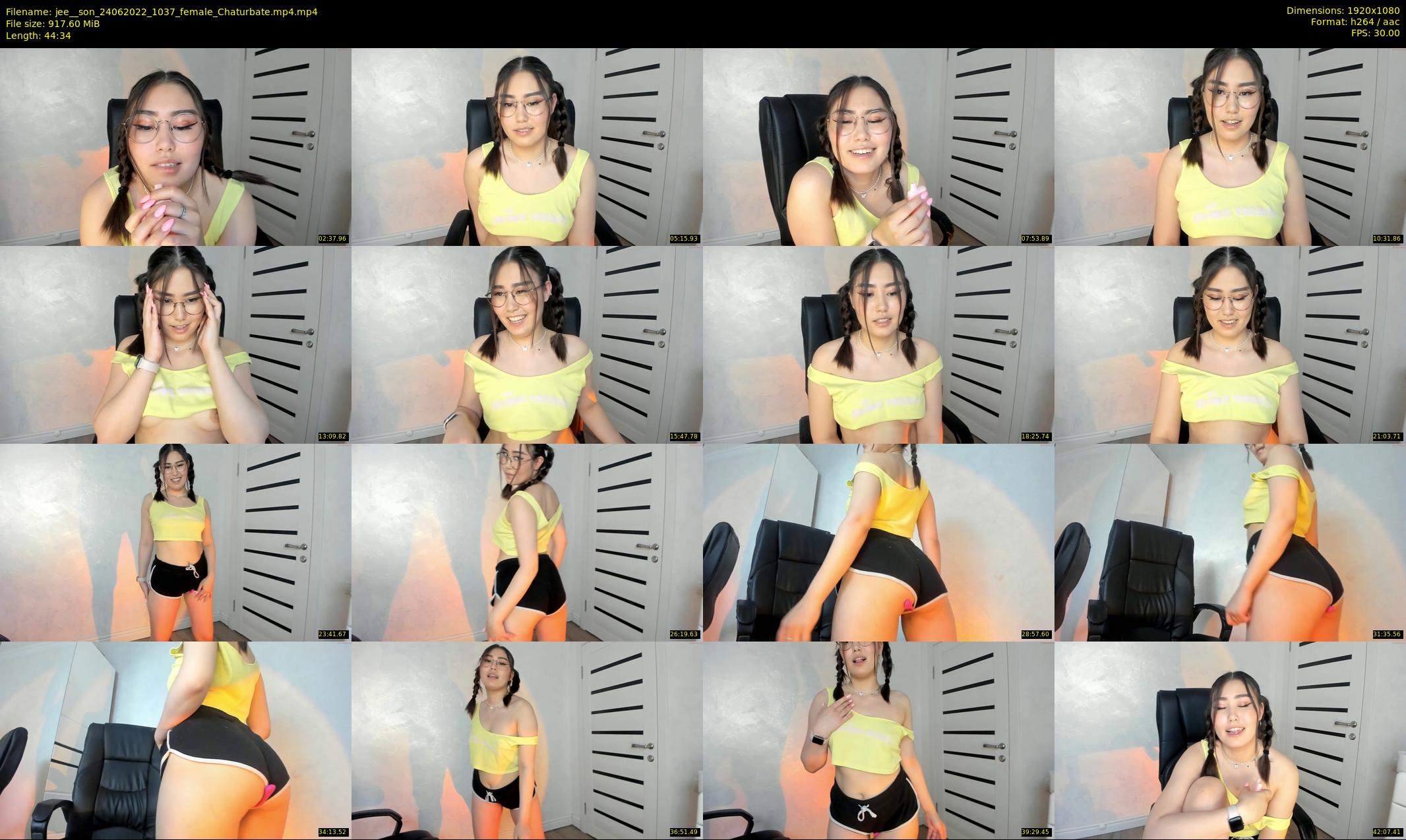 jee__son — 45 minute Chaturbate female cam show recording, 1080p, Jun 24, 2022