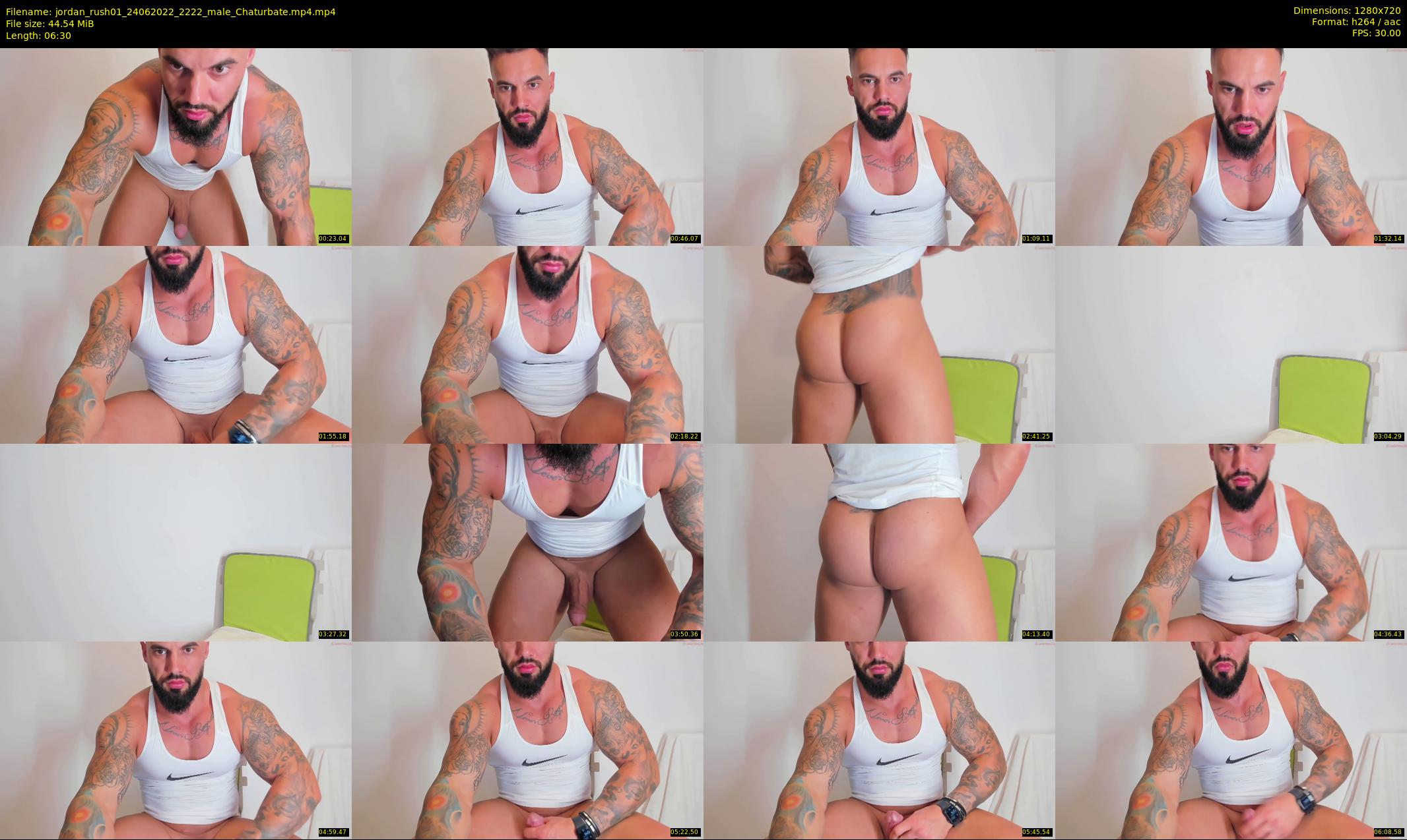 jordan_rush01 — 7 minute Chaturbate male cam show recording, 720p, Jun 24, 2022