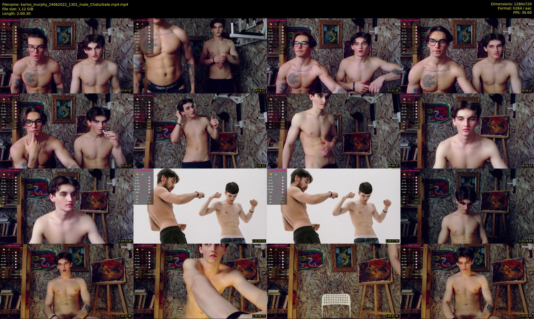 karlos_murphy — 121 minute Chaturbate male cam show recording, 720p, Jun 24, 2022