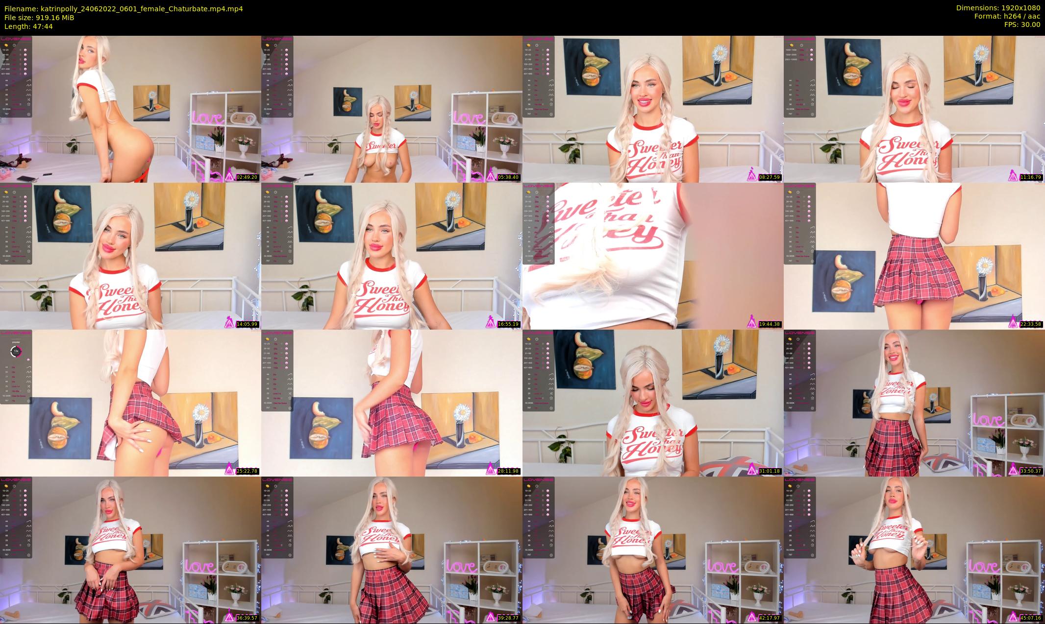katrinpolly — 48 minute Chaturbate couple cam show recording, 1080p, Jun 24, 2022