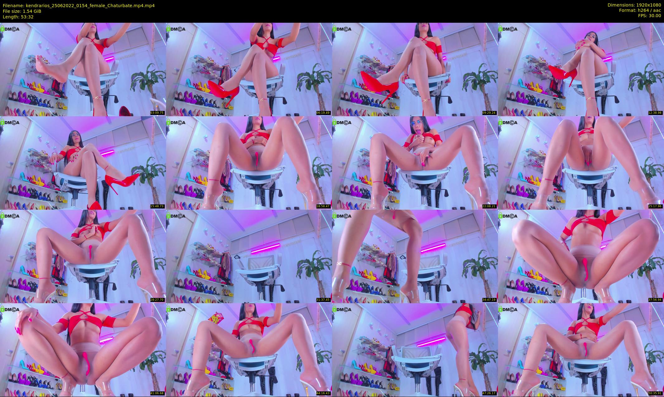 kendrarios — 54 minute Chaturbate female cam show recording, 1080p, Jun 25, 2022