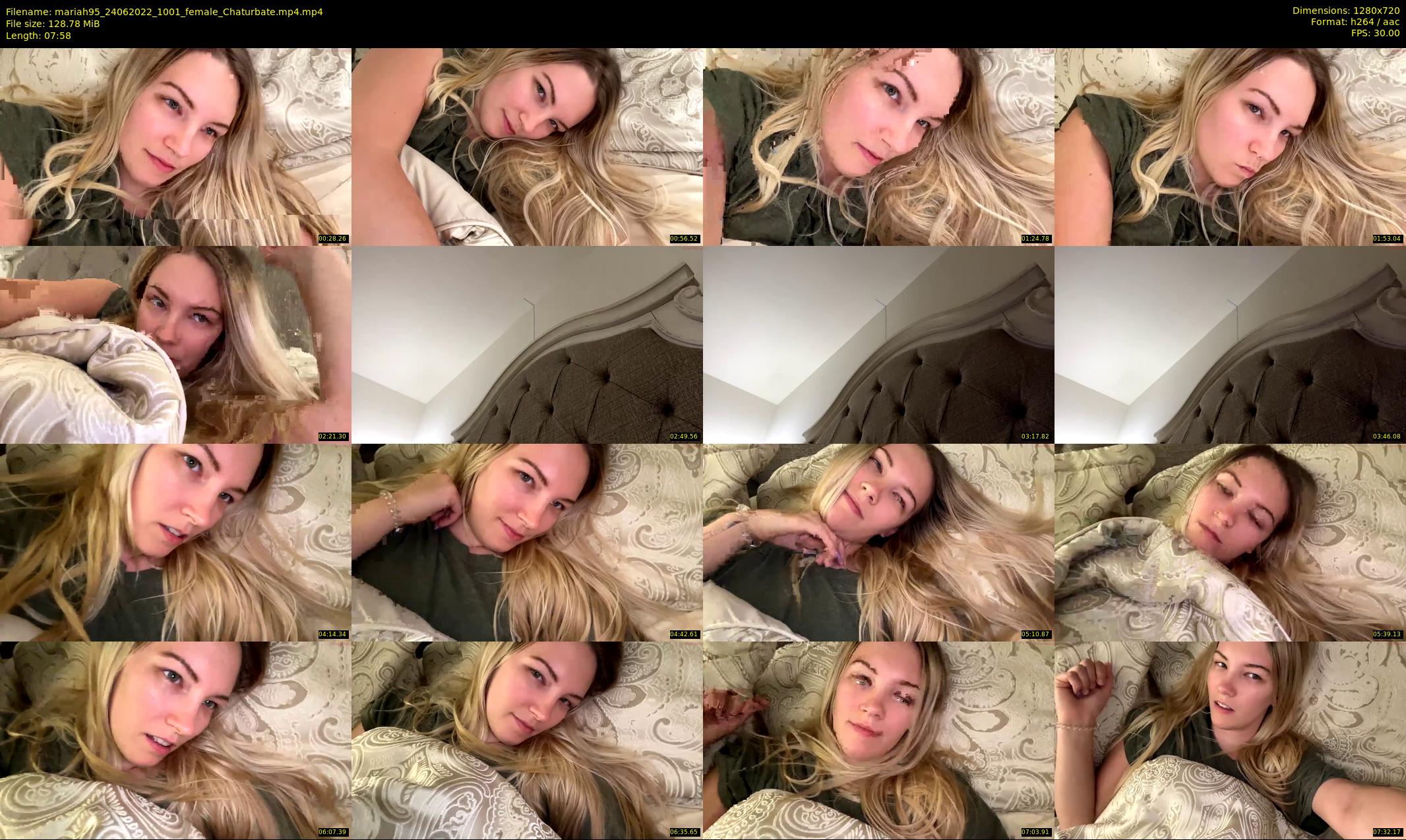 mariah95 — 8 minute Chaturbate female cam show recording, 720p, Jun 24, 2022