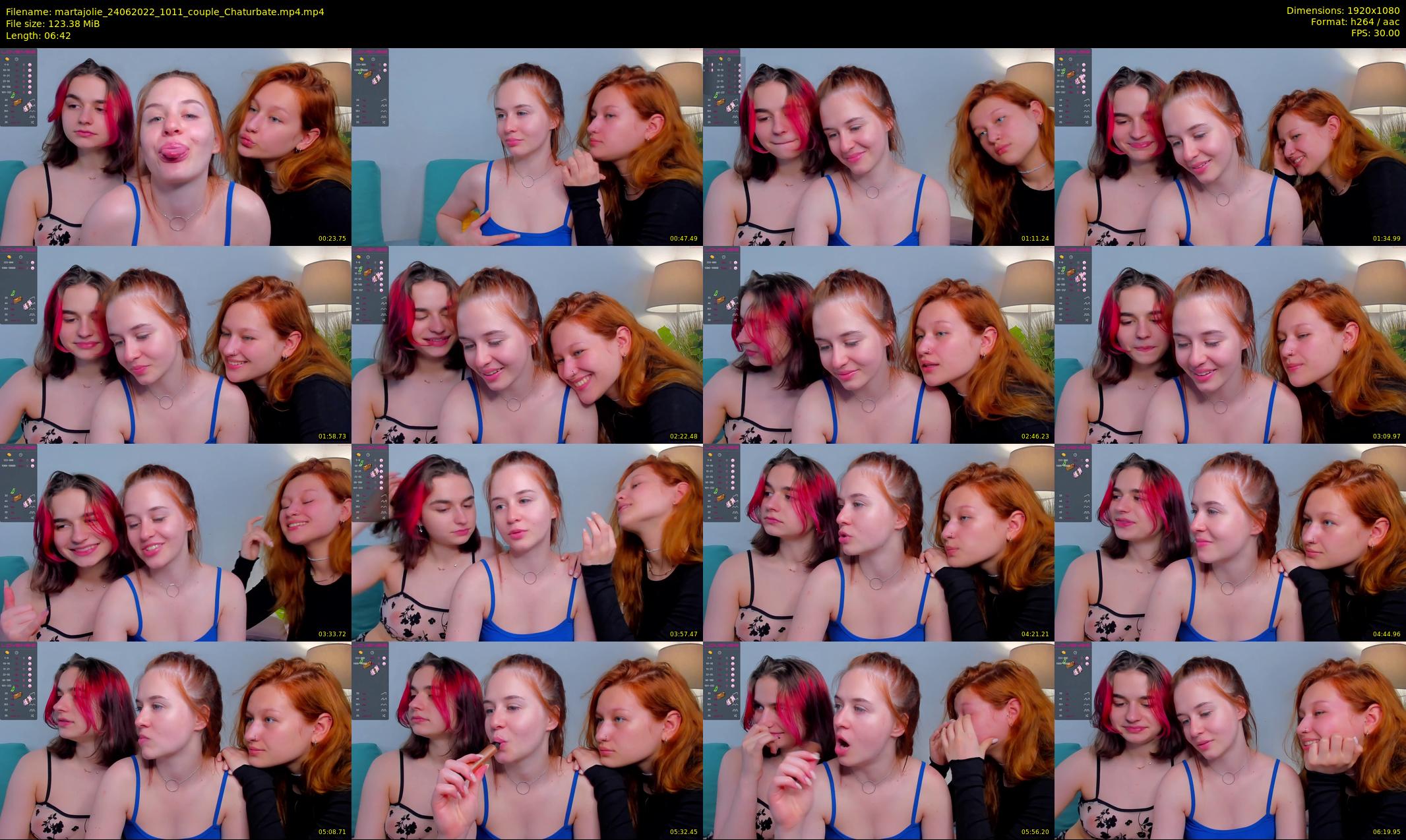martajolie — 7 minute Chaturbate female cam show recording, 1080p, Jun 24, 2022