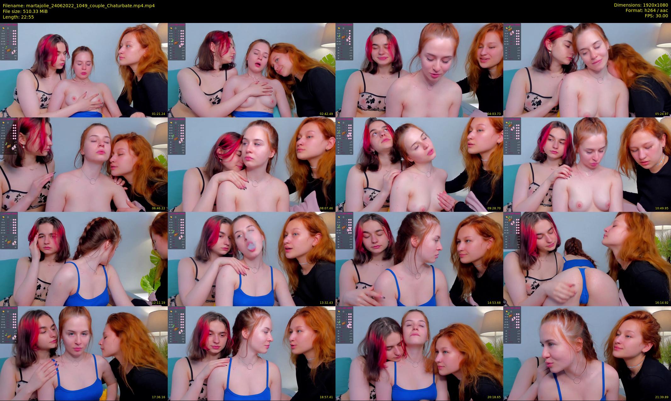 martajolie — 23 minute Chaturbate female cam show recording, 1080p, Jun 24, 2022