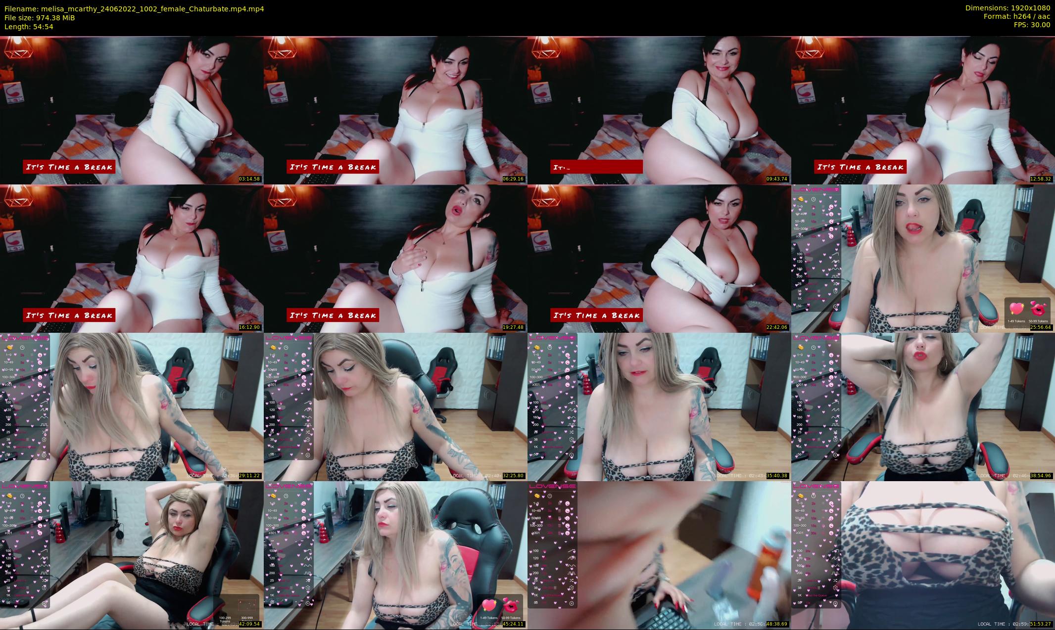 melisa_mcarthy — 55 minute Chaturbate couple cam show recording, 1080p, Jun 24, 2022