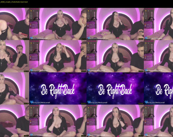 melissabarbie — 55 minute Chaturbate couple cam show recording, 1080p, Jun 25, 2022