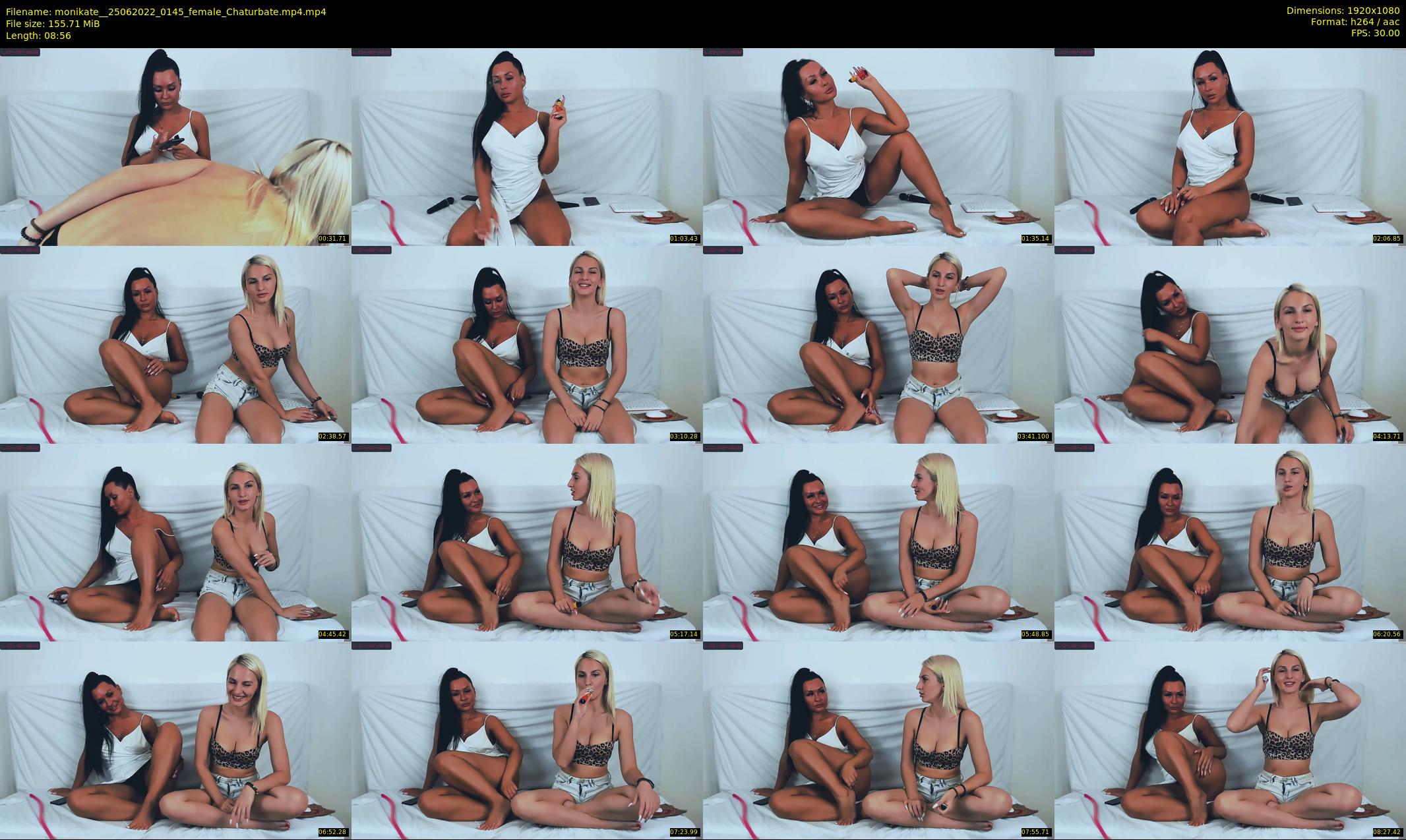 monikate_ — 9 minute Chaturbate couple cam show recording, 1080p, Jun 25, 2022