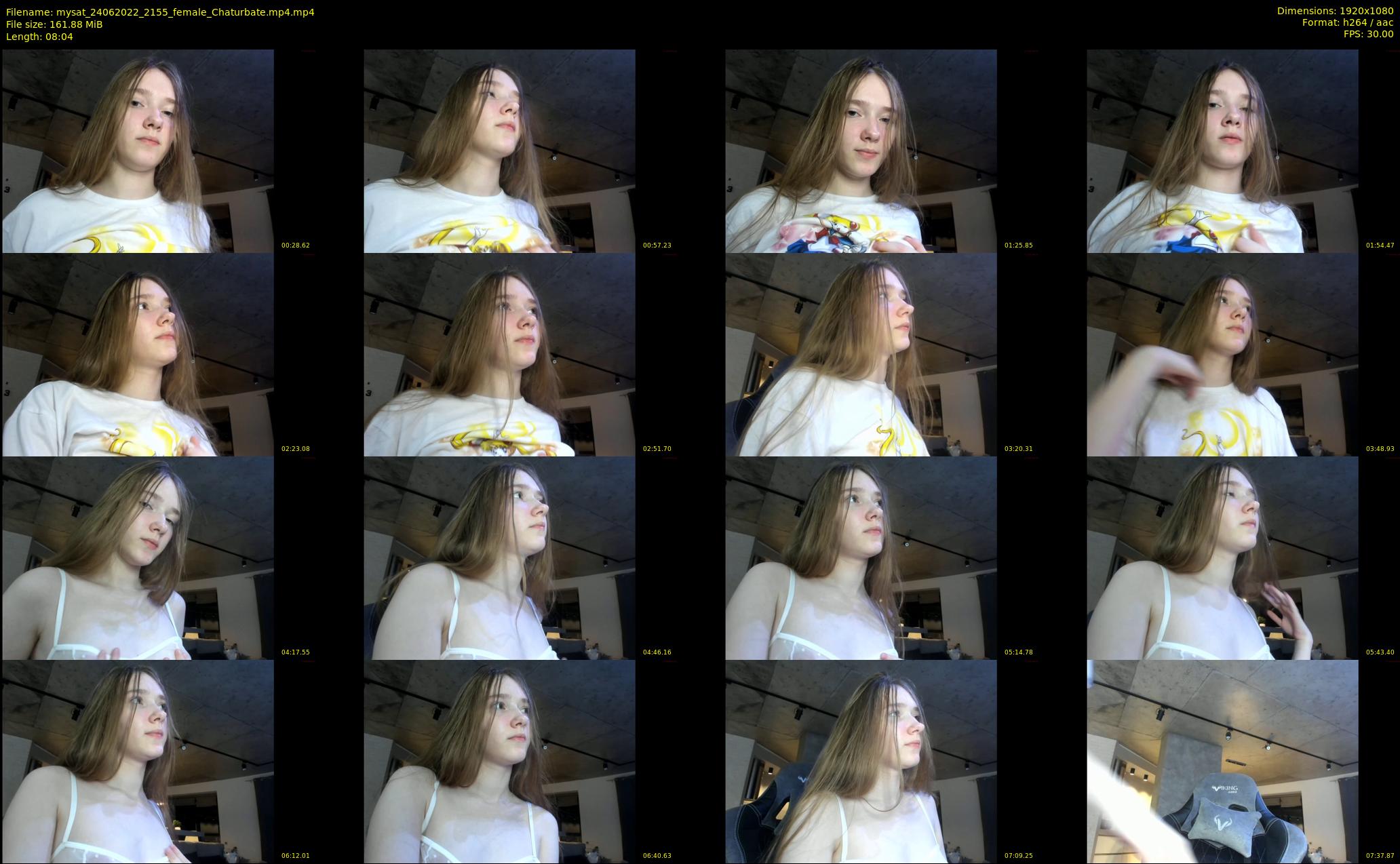 mysat — 9 minute Chaturbate female cam show recording, 1080p, Jun 24, 2022