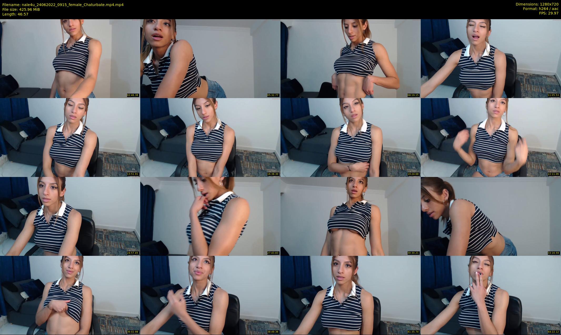 nale4u — 47 minute Chaturbate female cam show recording, 720p, Jun 24, 2022