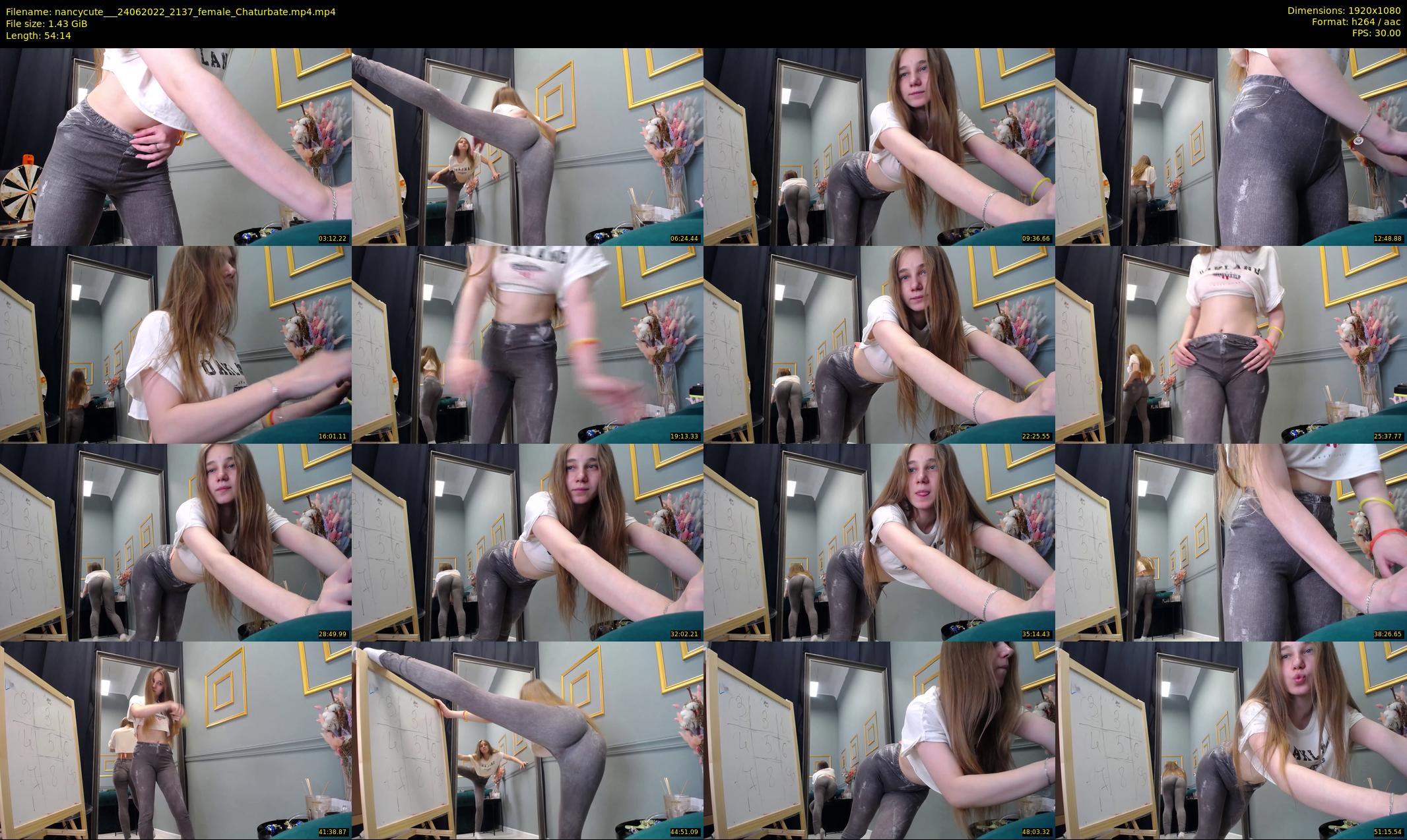 nancycute__ — 55 minute Chaturbate female cam show recording, 1080p, Jun 24, 2022