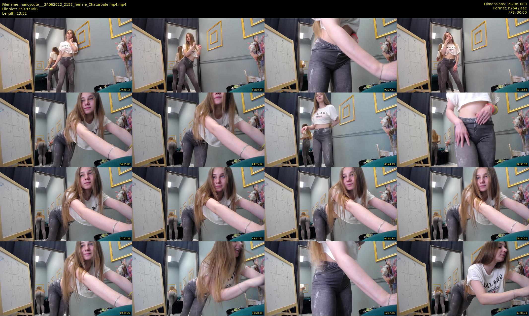 nancycute__ — 14 minute Chaturbate female cam show recording, 1080p, Jun 24, 2022