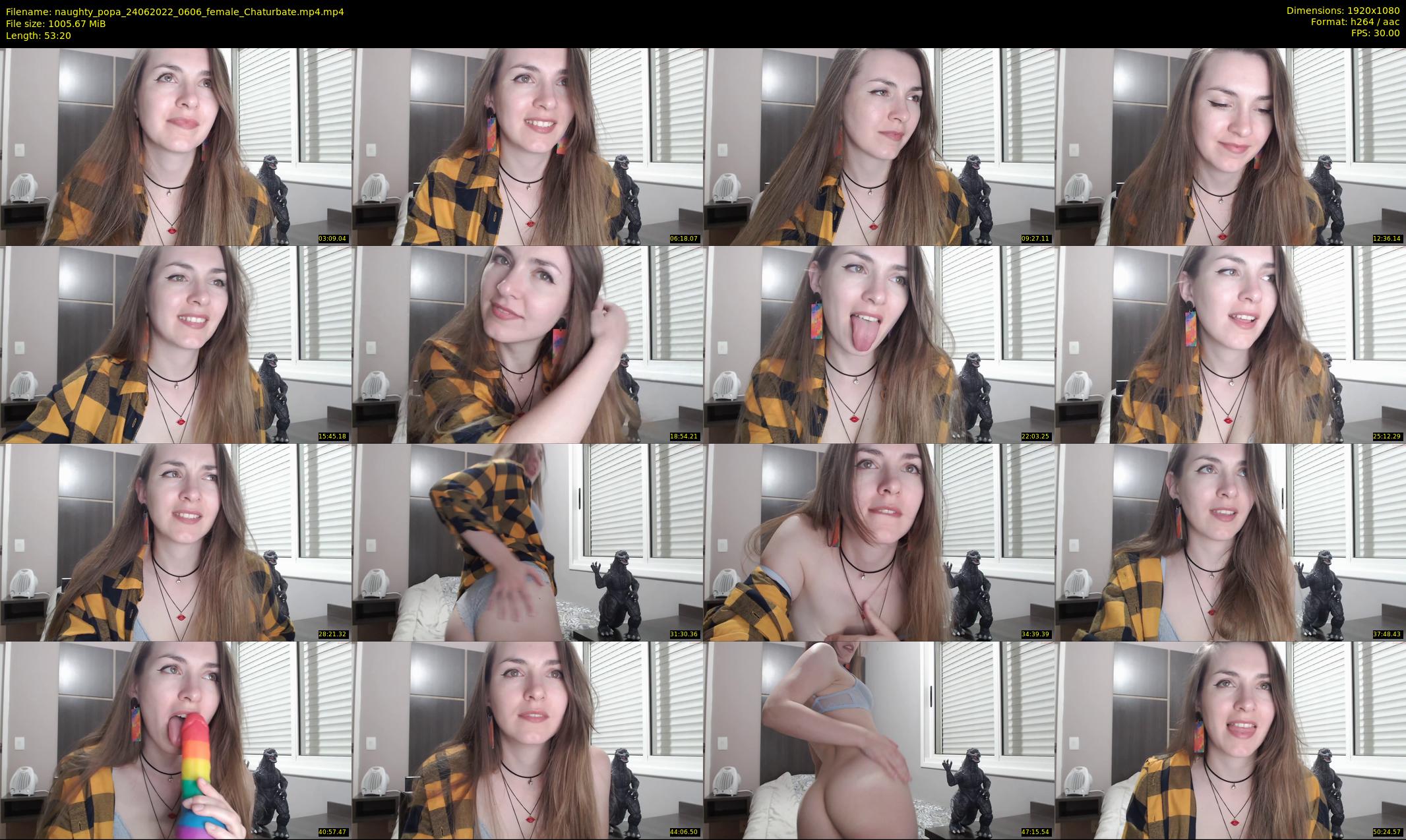 naughty_popa — 54 minute Chaturbate female cam show recording, 1080p, Jun 24, 2022
