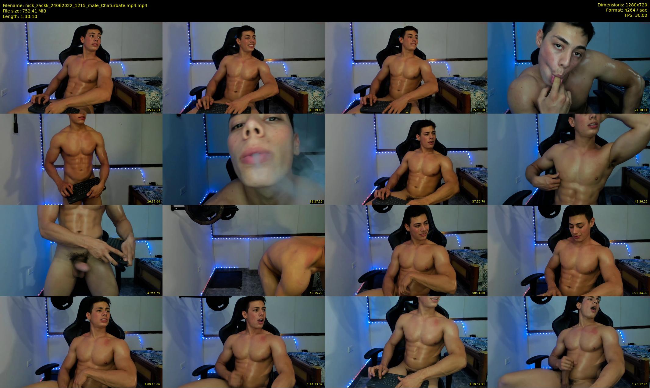 nick_zackk — 91 minute Chaturbate male cam show recording, 720p, Jun 24, 2022