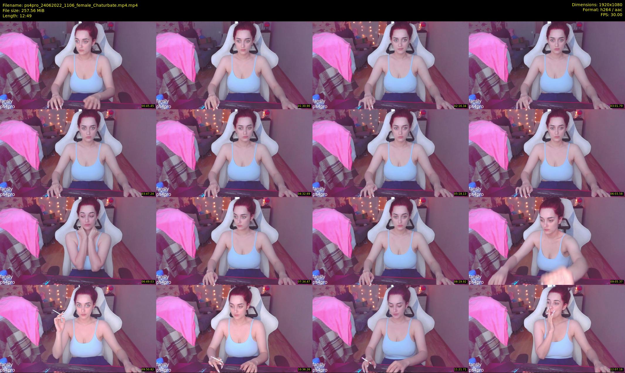 ps4pro — 13 minute Chaturbate female cam show recording, 1080p, Jun 24, 2022