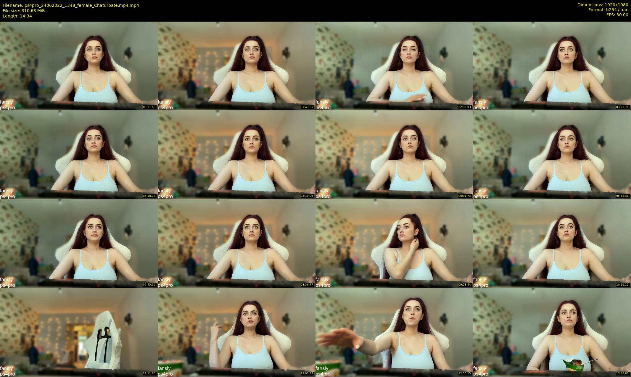 ps4pro — 15 minute Chaturbate female cam show recording, 1080p, Jun 24, 2022
