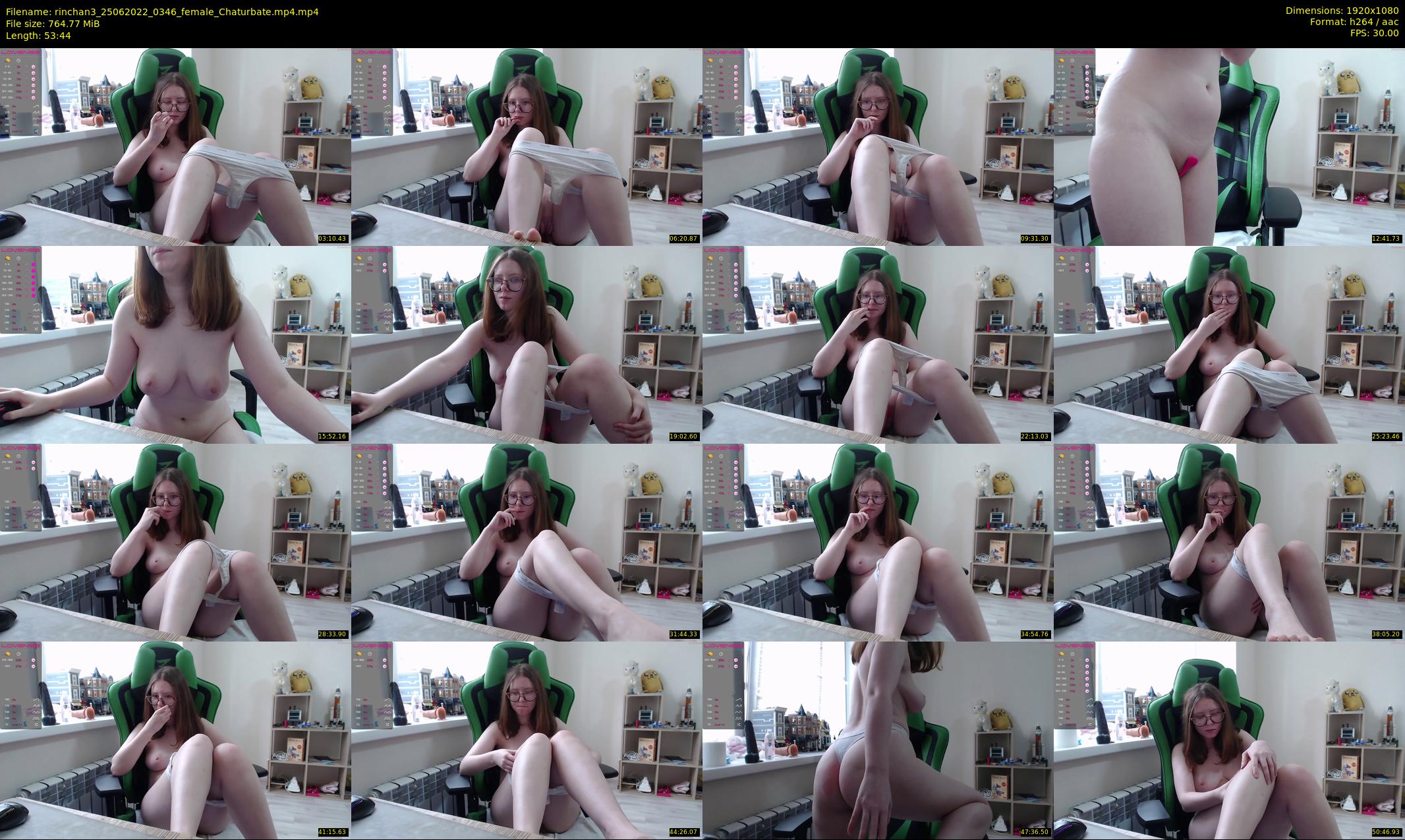 rinchan3 — 54 minute Chaturbate female cam show recording, 1080p, Jun 25, 2022