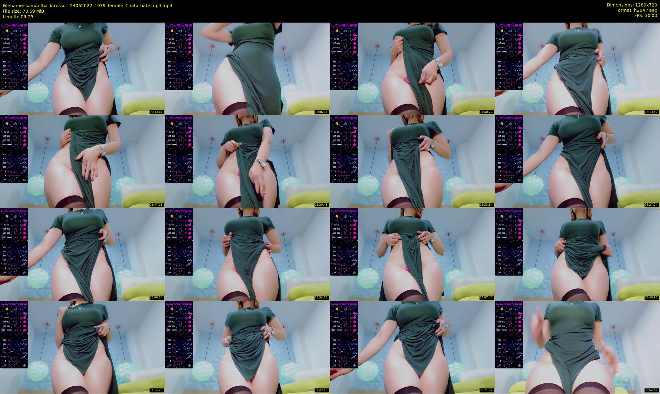 samantha_larusso_ — 10 minute Chaturbate couple cam show recording, 720p, Jun 24, 2022