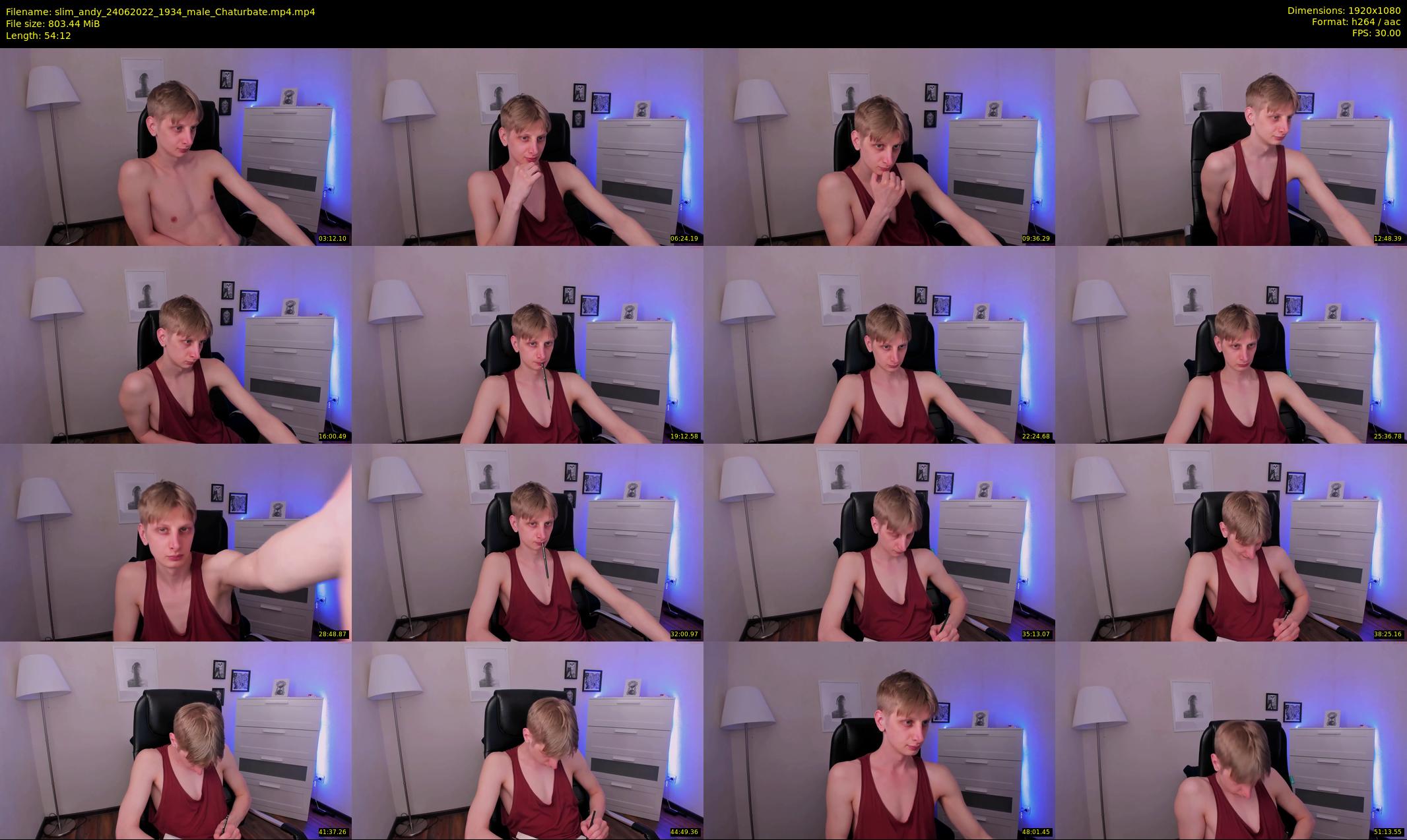 slim_andy — 55 minute Chaturbate male cam show recording, 1080p, Jun 24, 2022