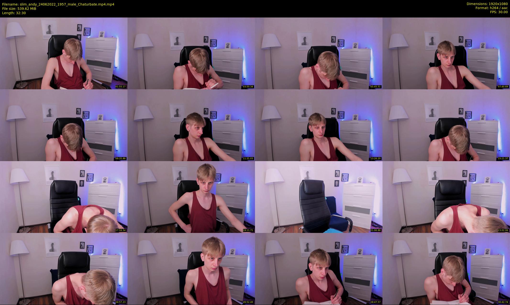 slim_andy — 33 minute Chaturbate male cam show recording, 1080p, Jun 24, 2022