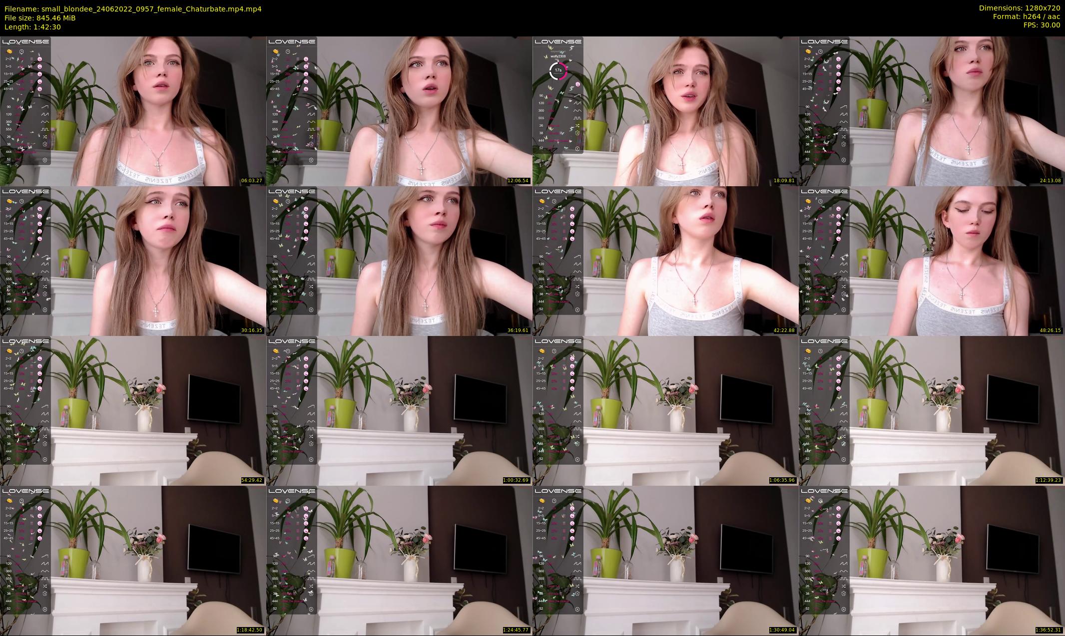small_blondee — 103 minute Chaturbate female cam show recording, 720p, Jun 24, 2022