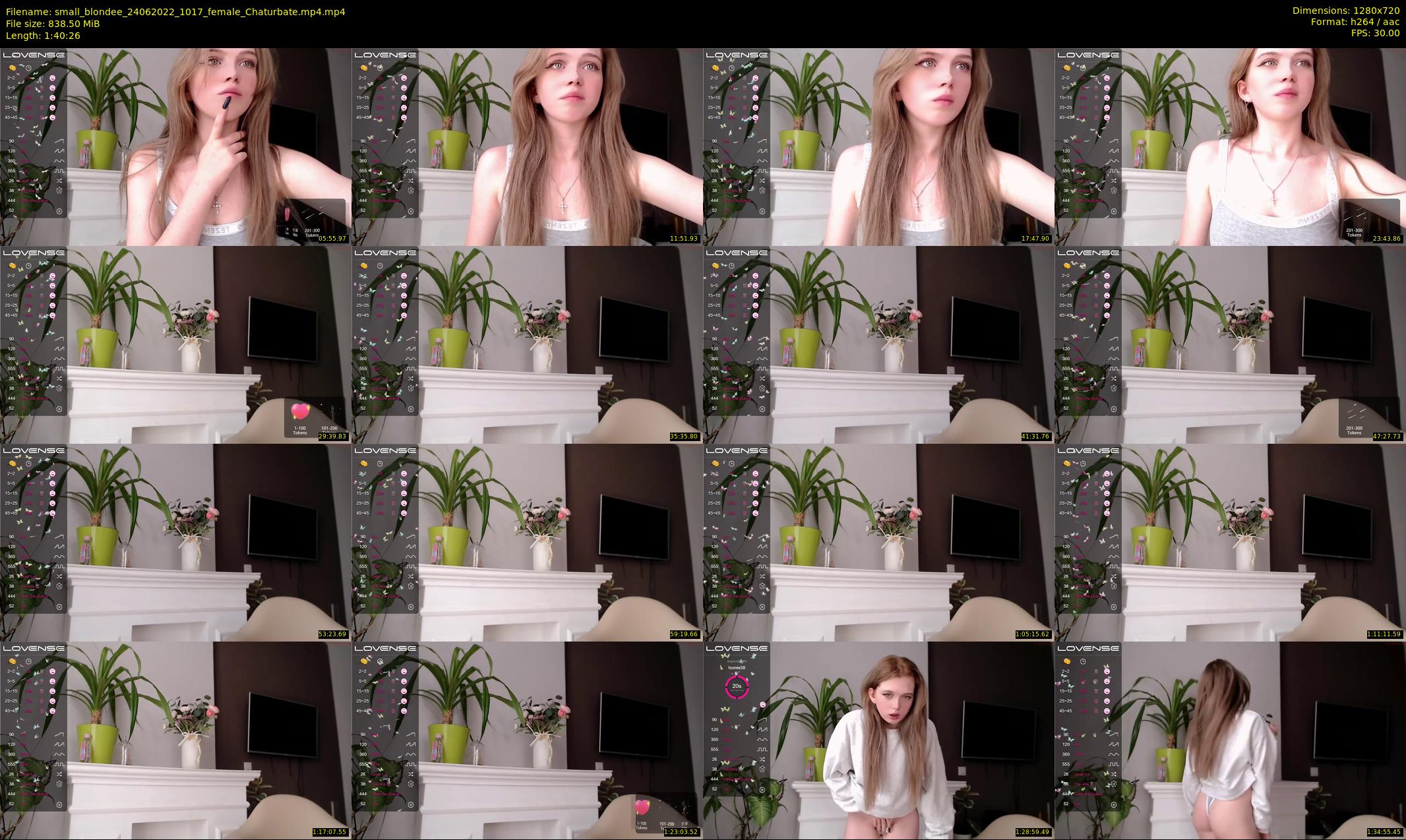 small_blondee — 101 minute Chaturbate female cam show recording, 720p, Jun 24, 2022