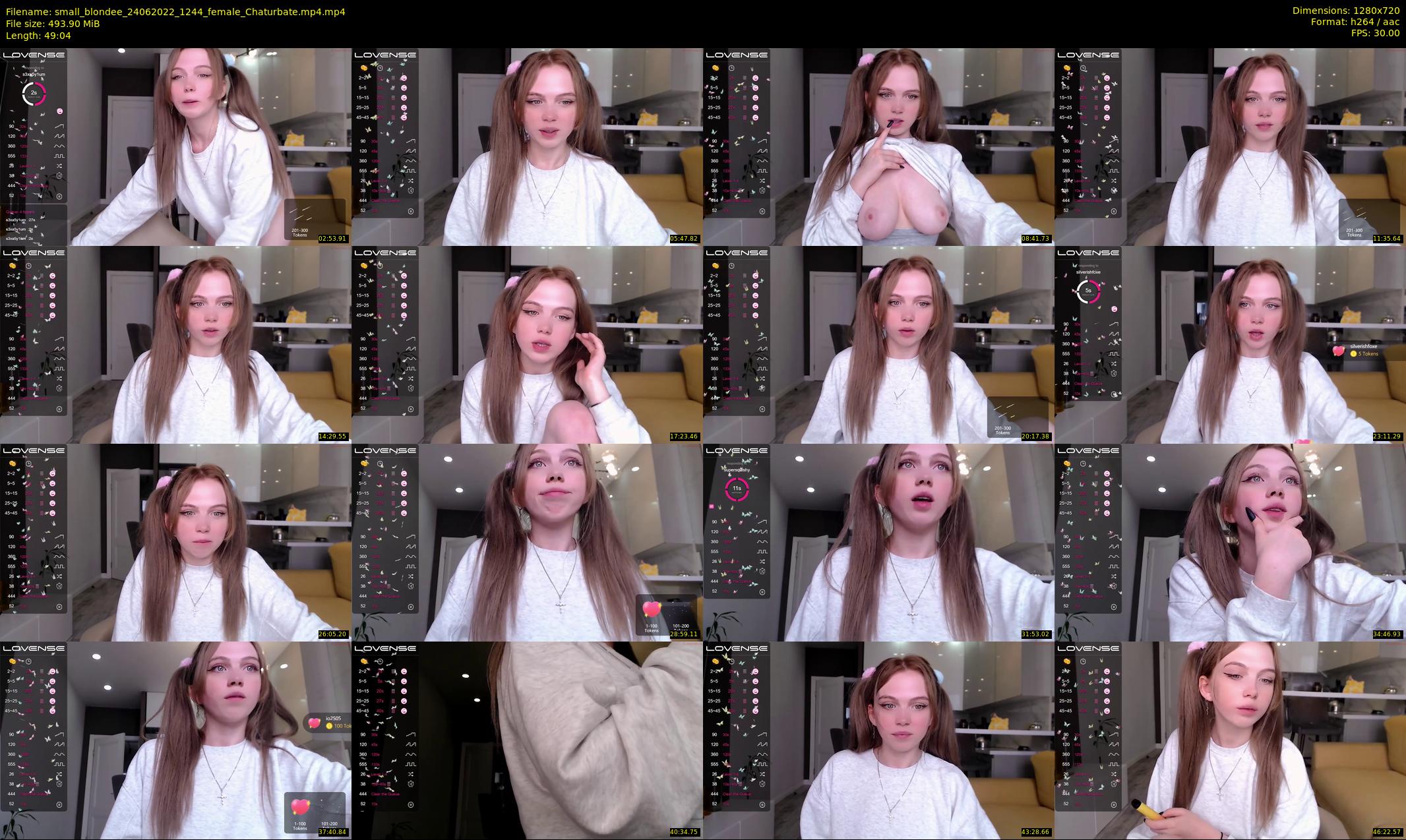 small_blondee — 50 minute Chaturbate female cam show recording, 720p, Jun 24, 2022