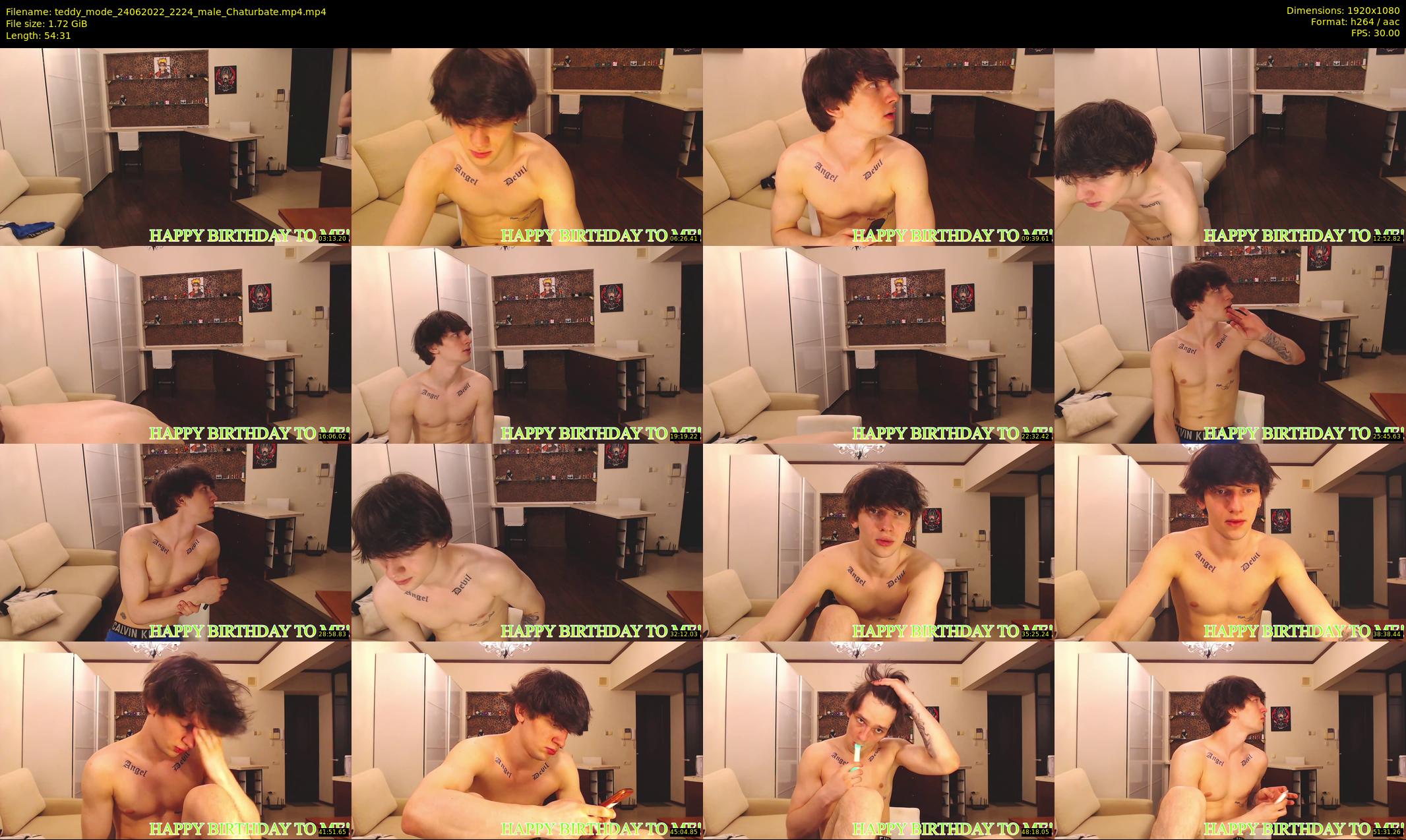 teddy_mode — 55 minute Chaturbate couple cam show recording, 1080p, Jun 24, 2022