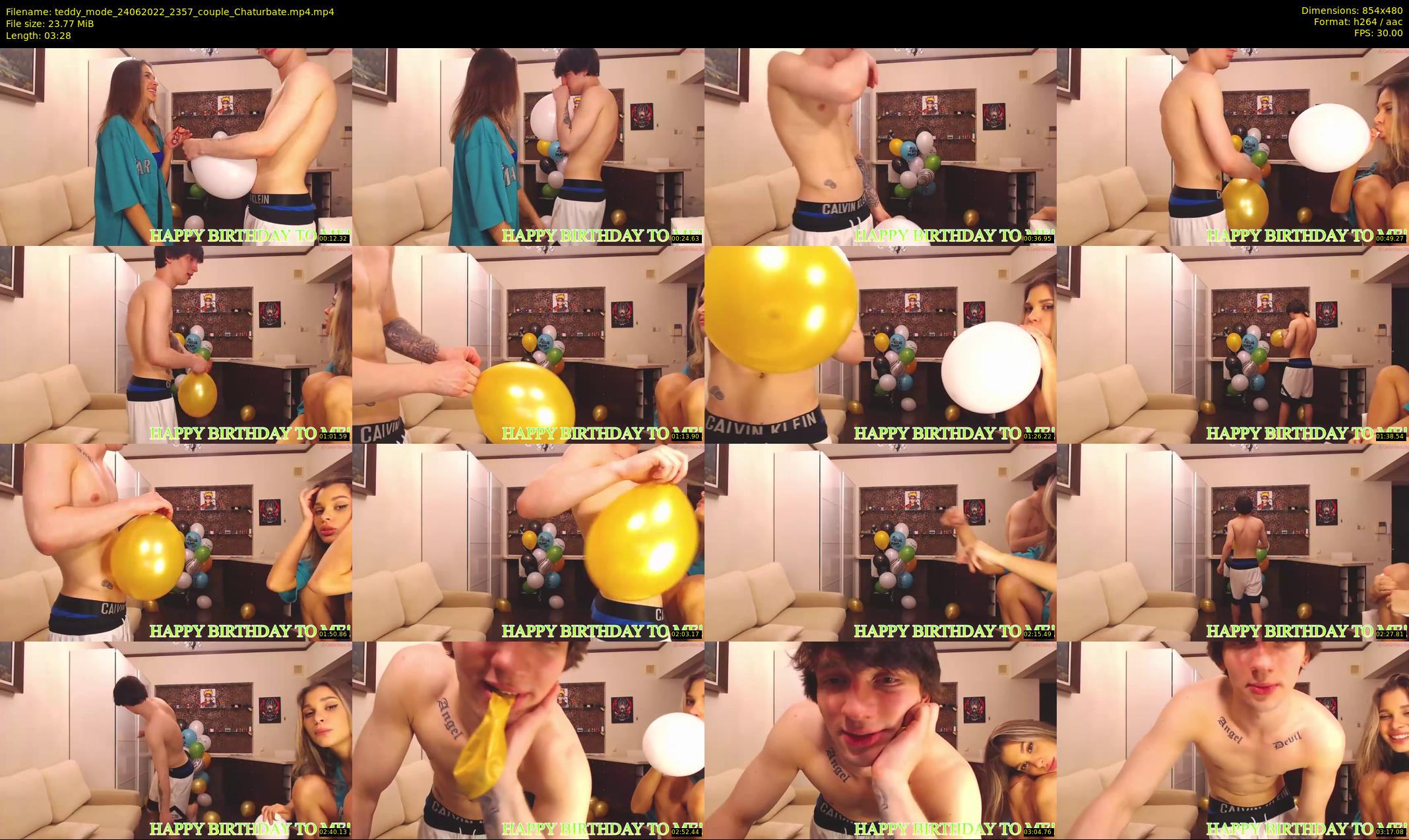teddy_mode — 4 minute Chaturbate couple cam show recording, 480p, Jun 24, 2022