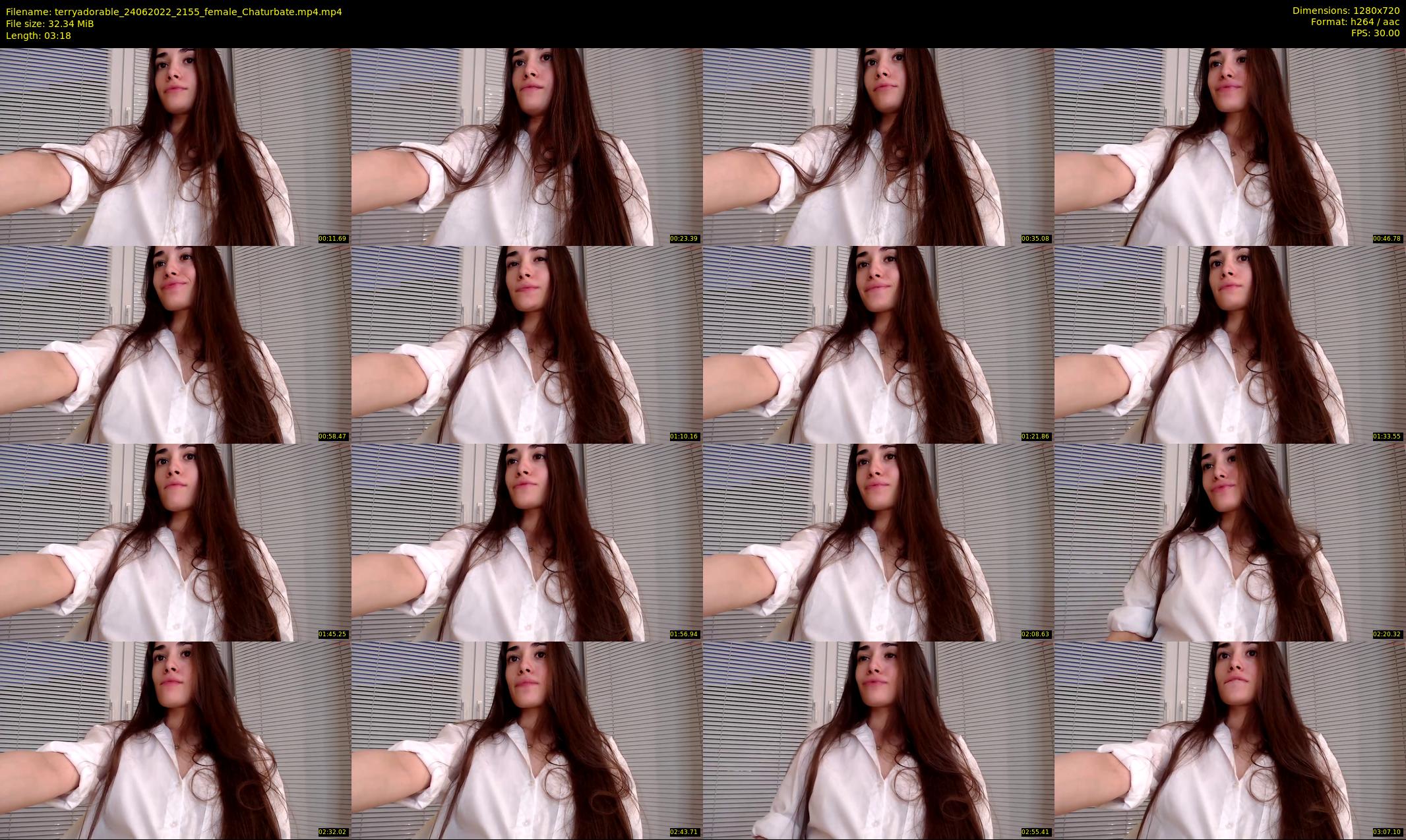 terryadorable — 4 minute Chaturbate female cam show recording, 720p, Jun 24, 2022
