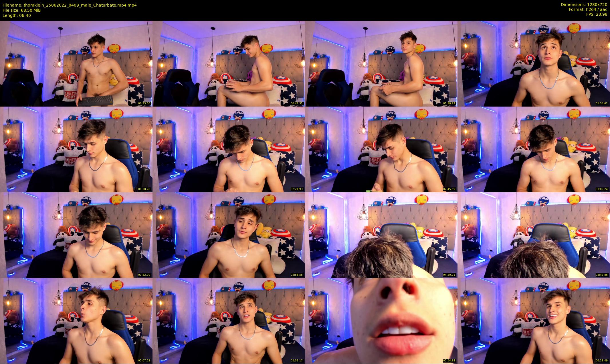 thomklein — 7 minute Chaturbate male cam show recording, 720p, Jun 25, 2022