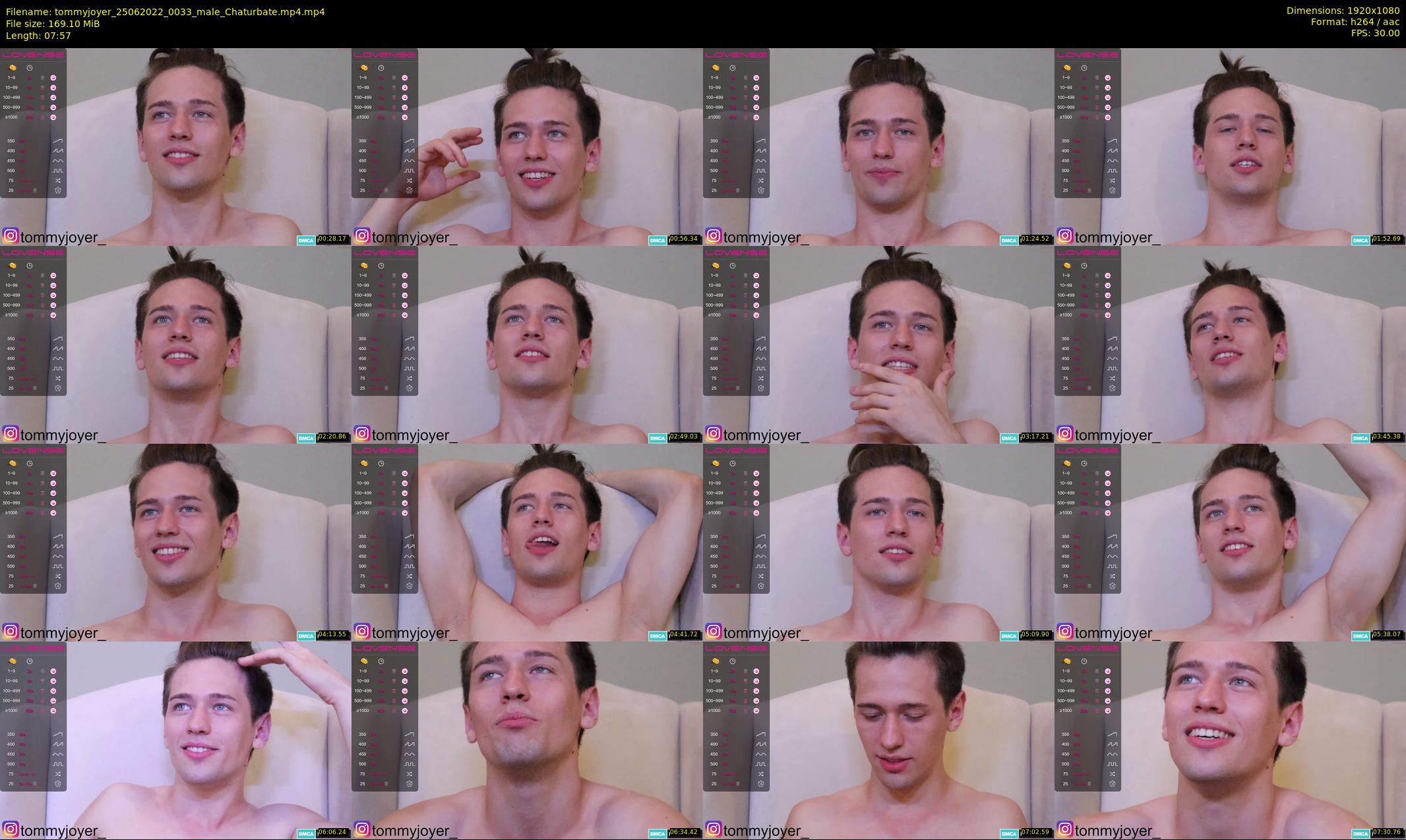 tommyjoyer — 8 minute Chaturbate male cam show recording, 1080p, Jun 25, 2022